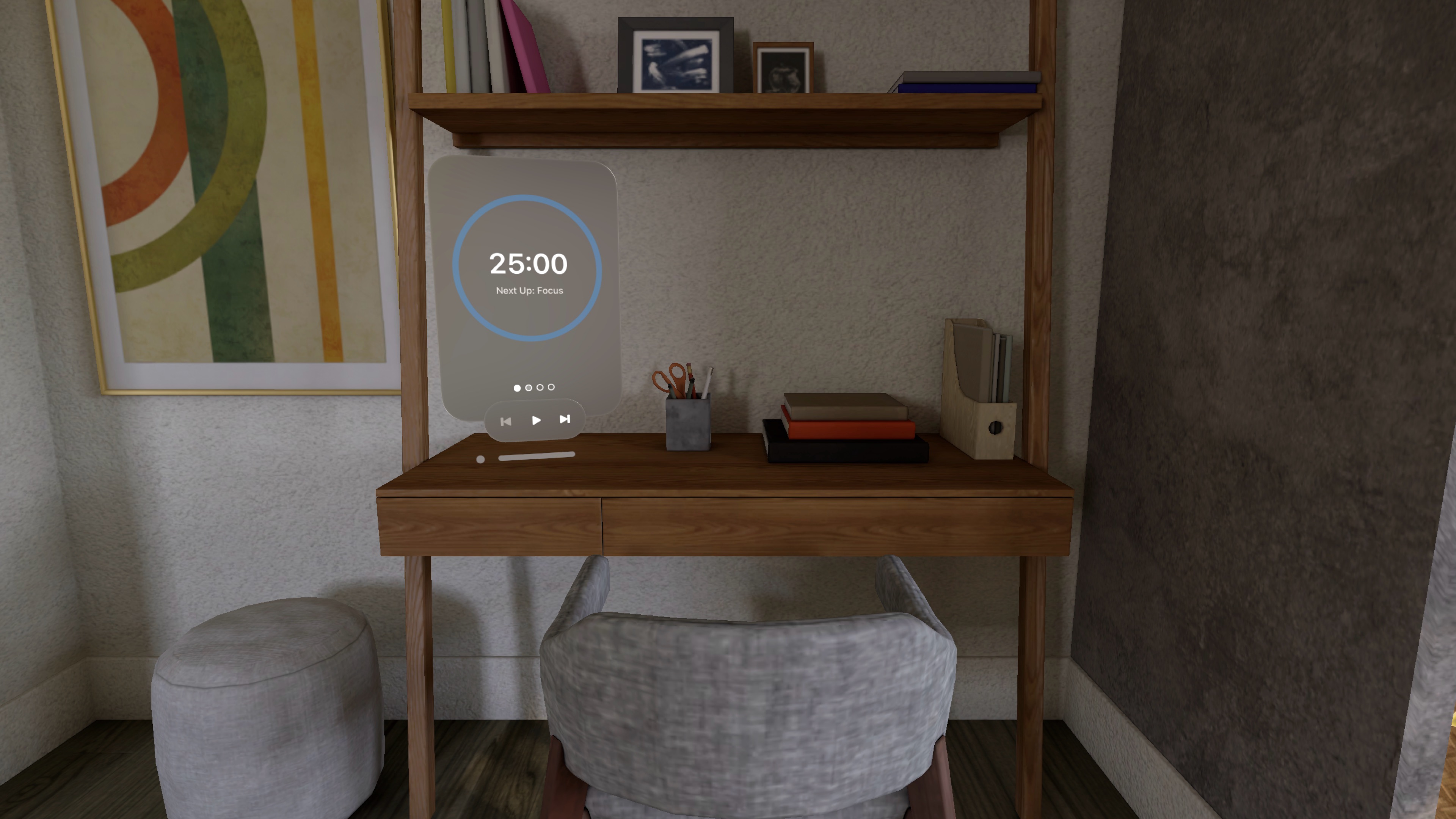 Focus - Timer for Productivity Apple Vision screenshot 4