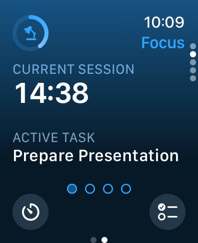 Focus - Timer for Productivity Apple Watch screenshot 3