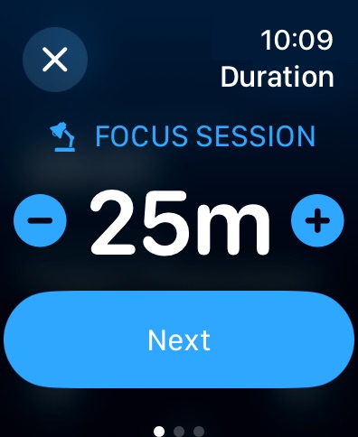 Focus - Timer for Productivity Apple Watch screenshot 6