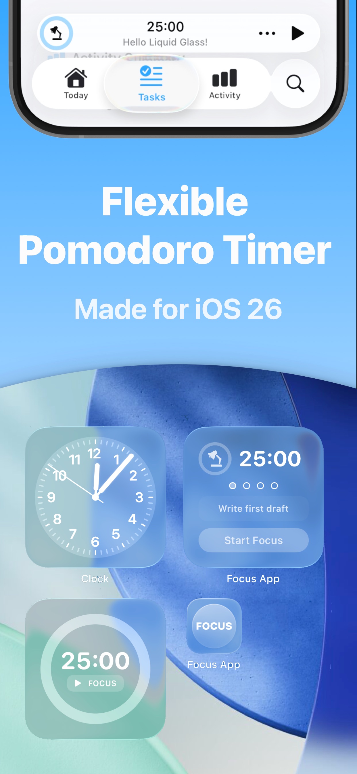 Focus - Timer for Productivity iPhone screenshot 2