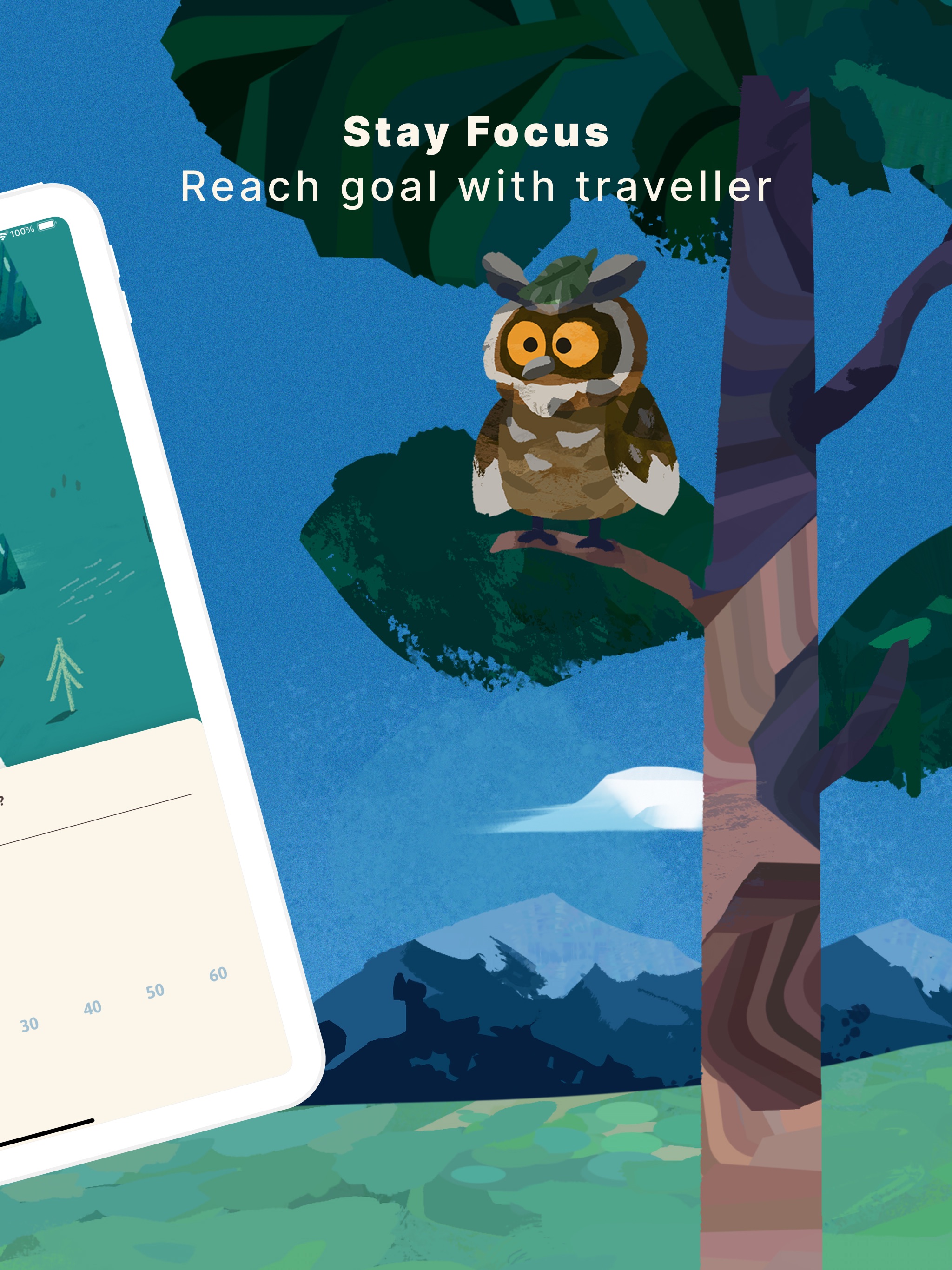 Focus Traveller - Flow Timer iPad screenshot 3