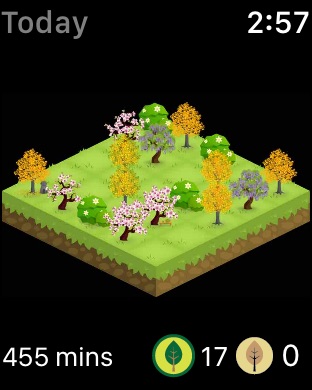 Forest: Focus for Productivity Apple Watch screenshot 1