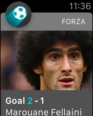 Forza Football - Live Scores Apple Watch screenshot 1