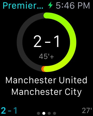 Forza Football - Live Scores Apple Watch screenshot 2
