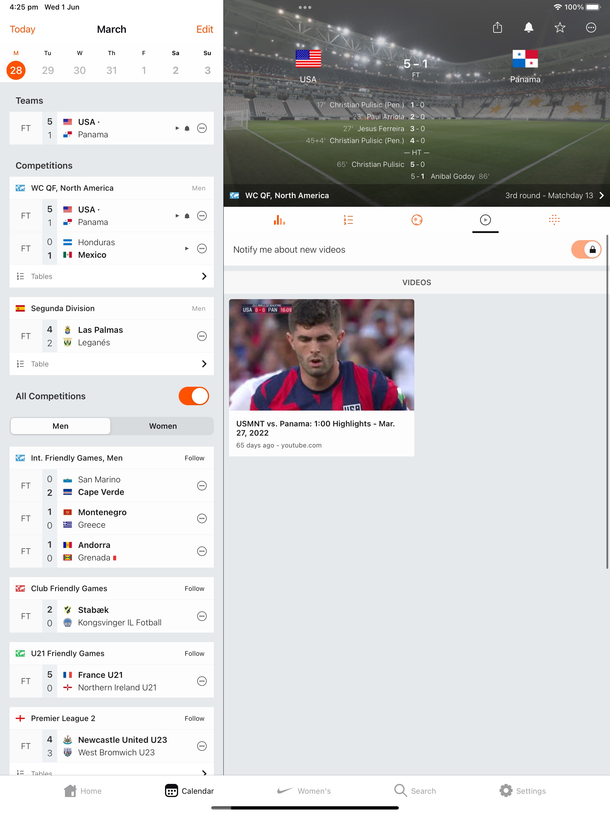 Forza Football - Live Scores iPad screenshot 3