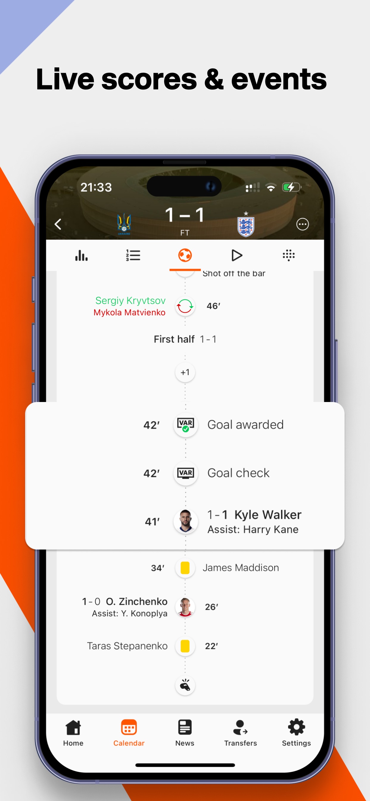 Forza Football - Live Scores iPhone screenshot 5