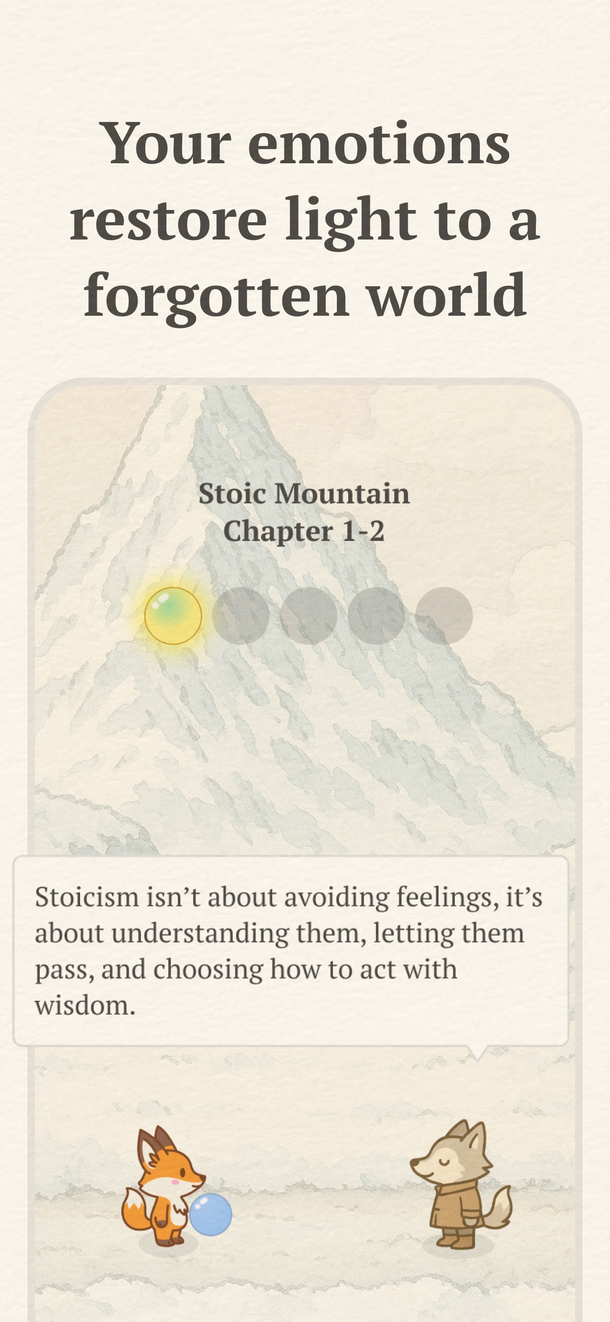 Foxtale Mood & Emotion Tracker iPhone screenshot 4