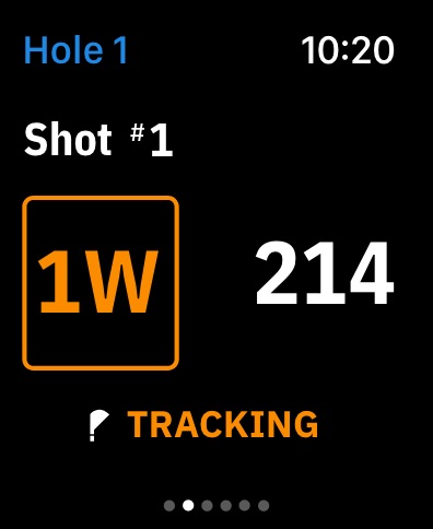 Golfshot Golf GPS Range Finder Apple Watch screenshot 3