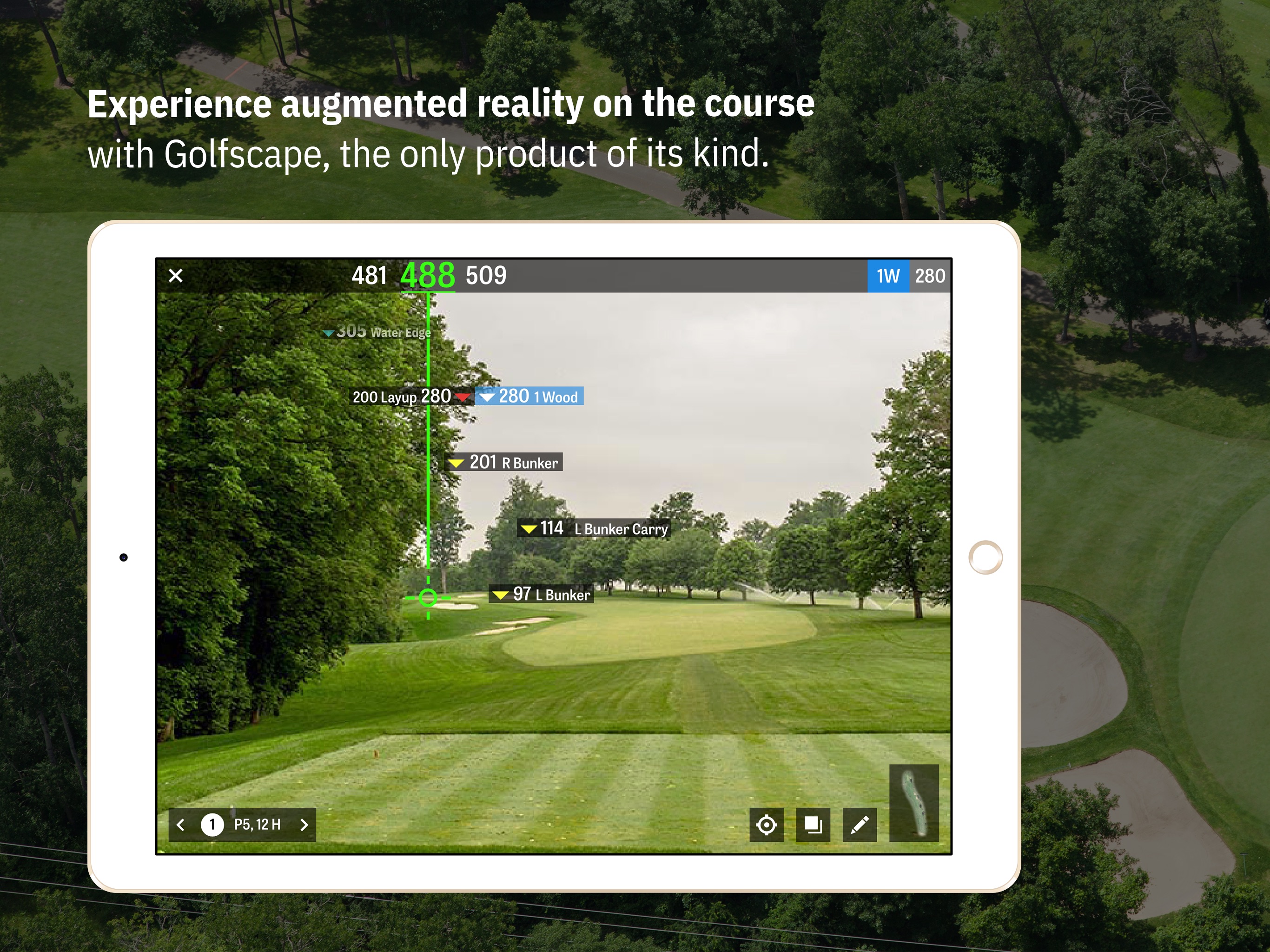 Golfshot Golf GPS Range Finder iPad screenshot 2