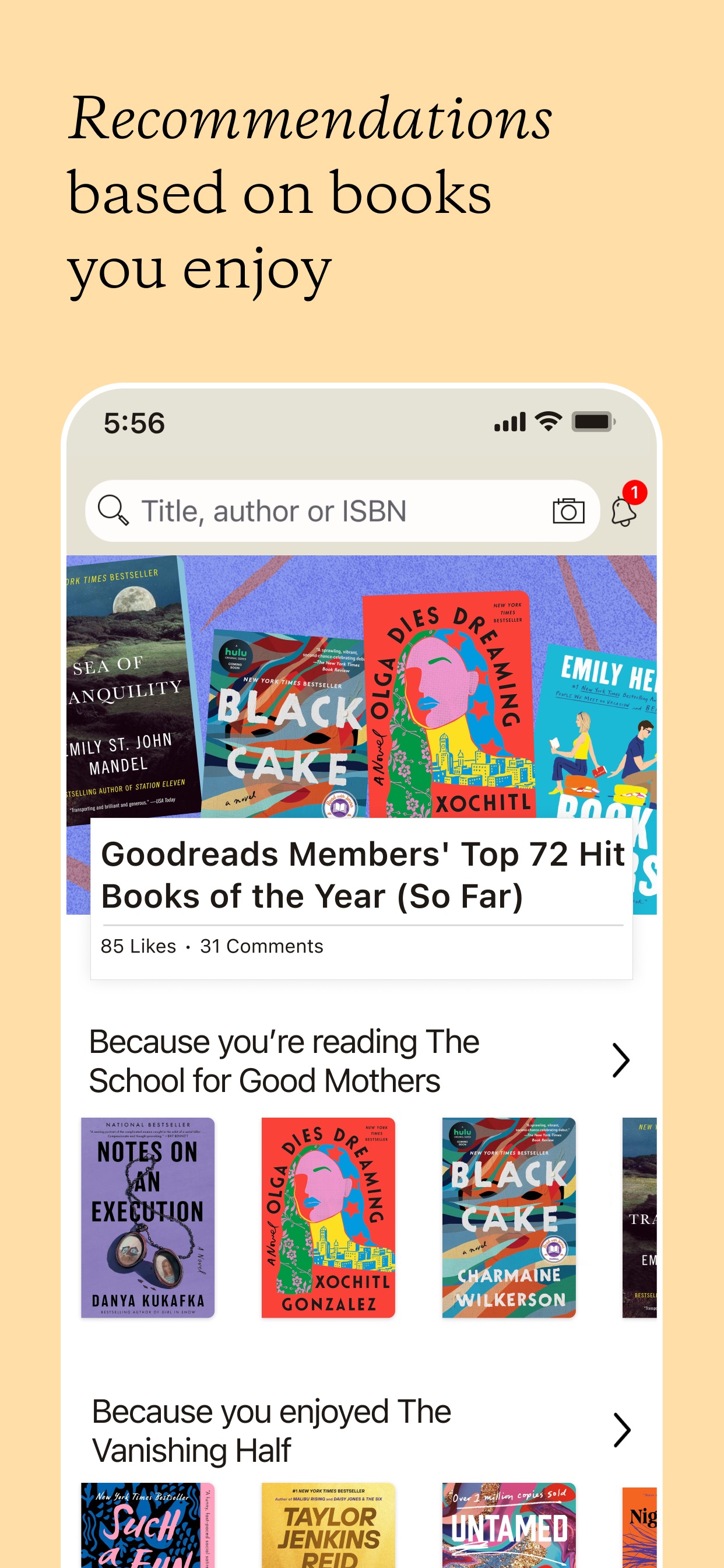 Goodreads iPhone screenshot 3