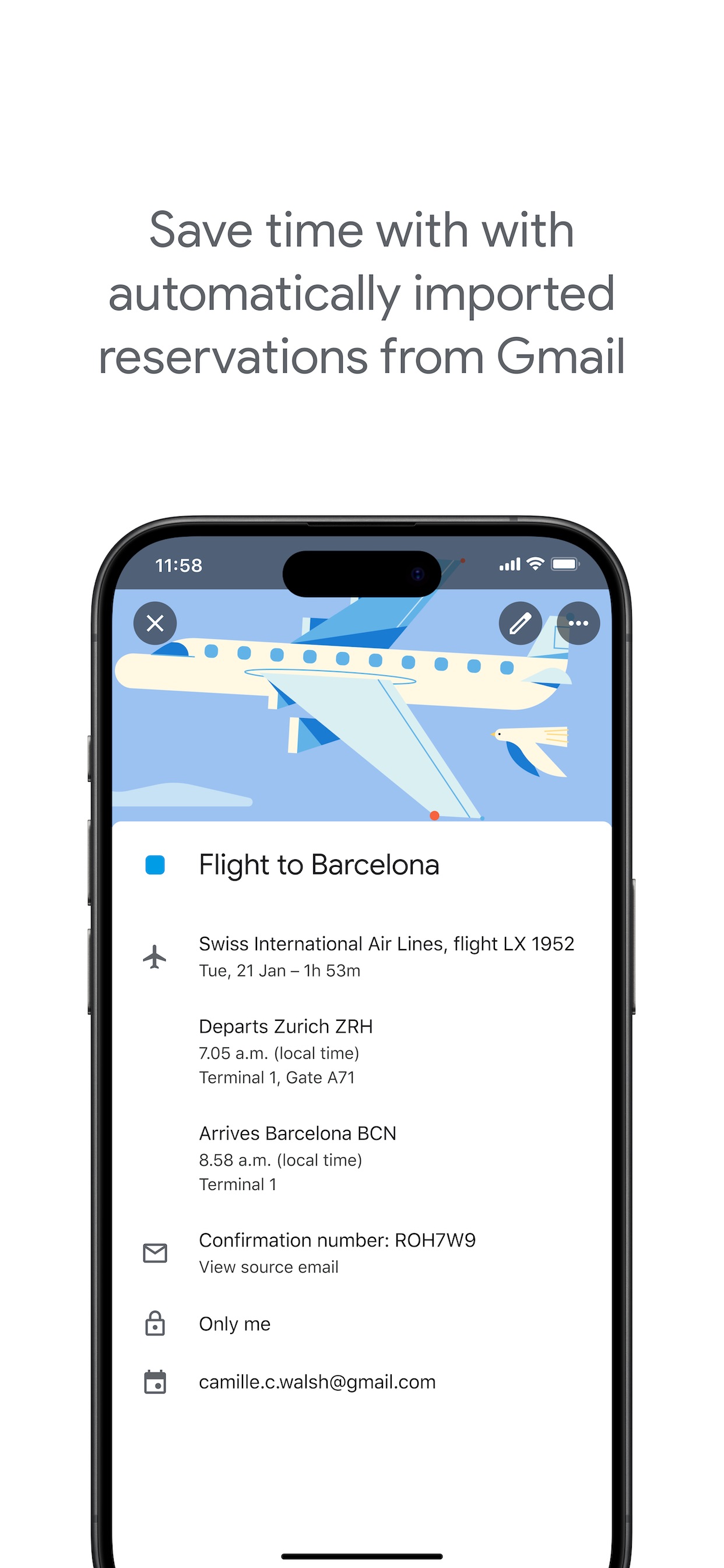 Google Calendar iPhone screenshot 4