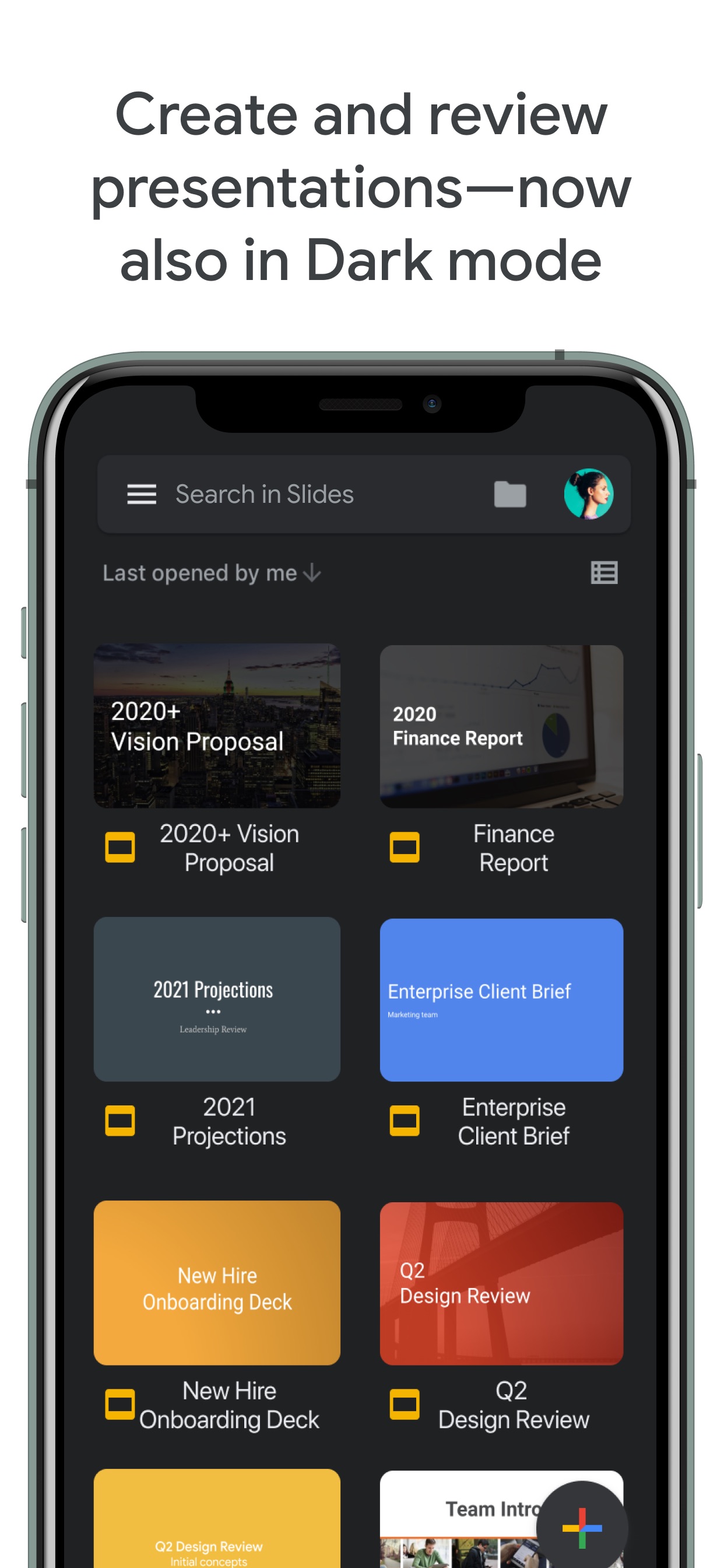 Google Slides iPhone screenshot 5