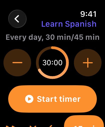 Grit: Daily Habit Tracker Apple Watch screenshot 2