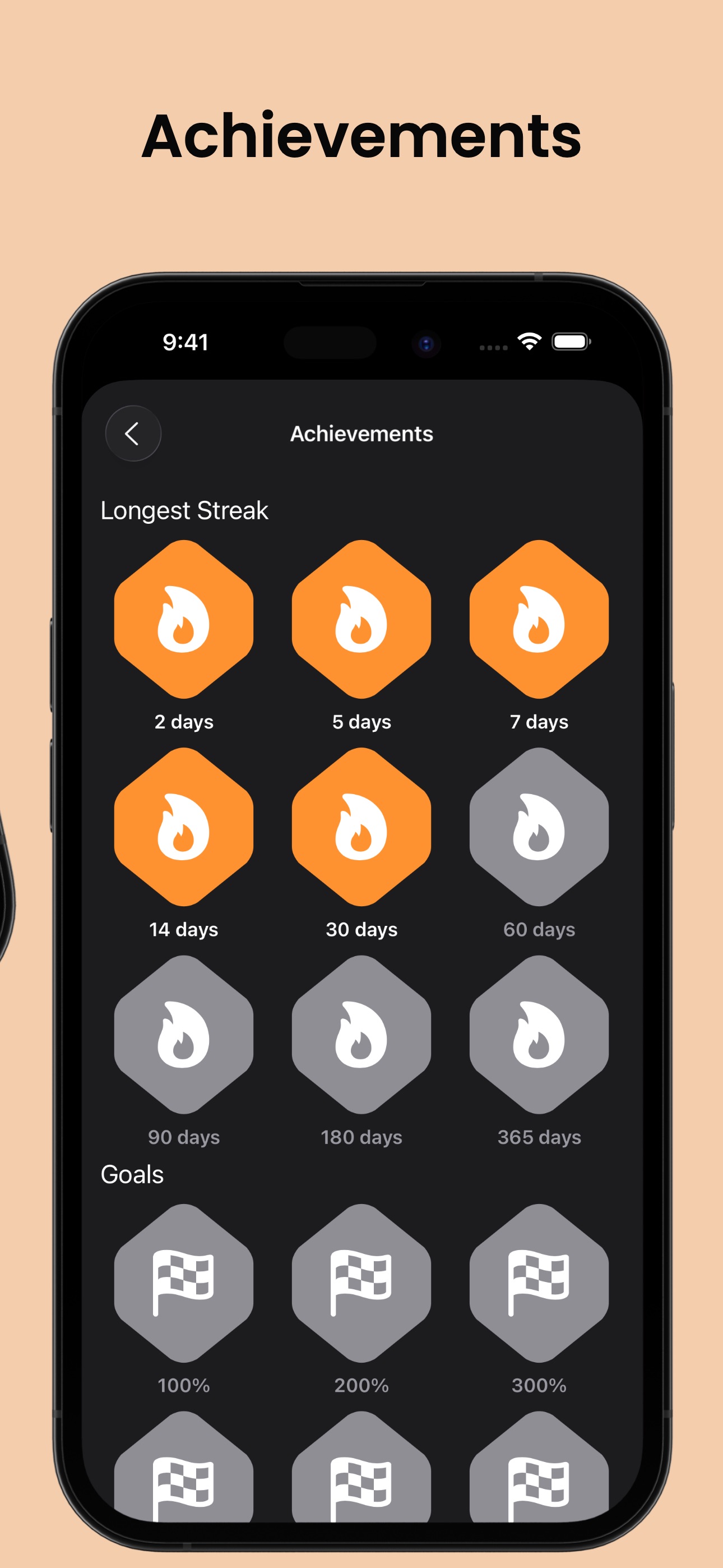 Grit: Daily Habit Tracker iPhone screenshot 4