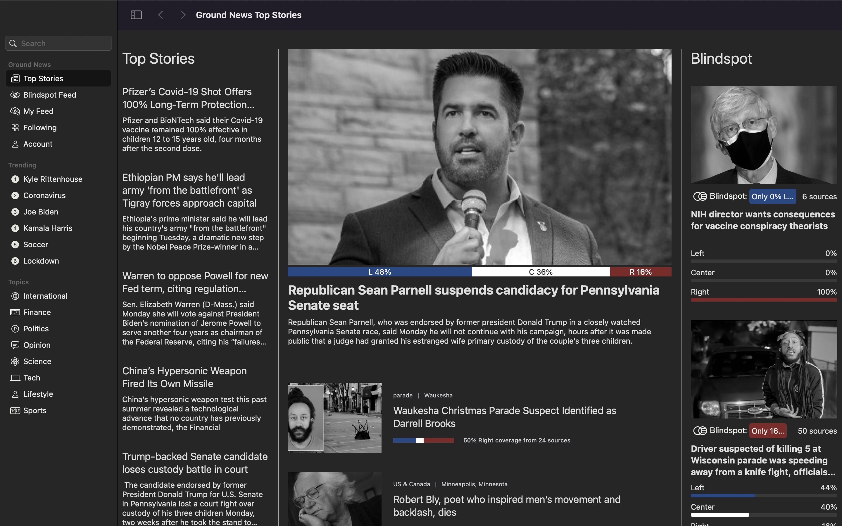 Ground News Mac screenshot 2