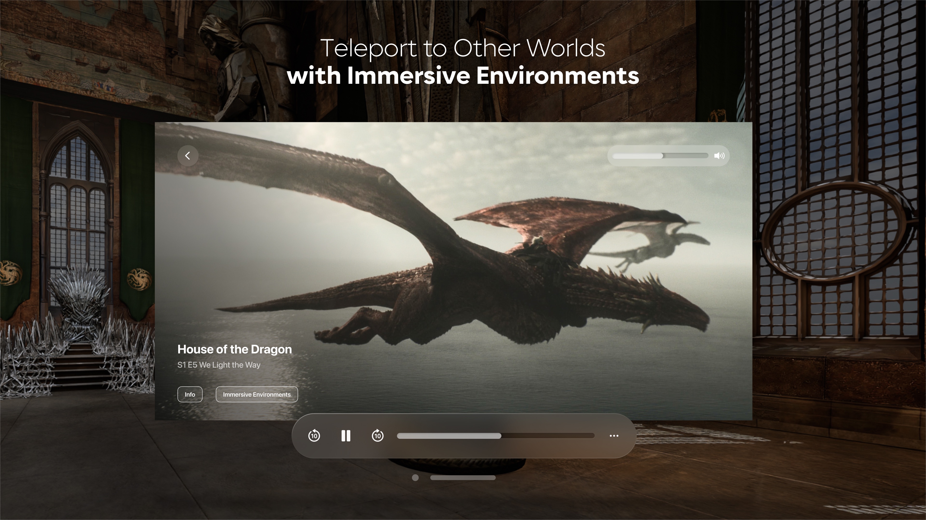 HBO Max: Stream Movies & TV Apple Vision screenshot 2