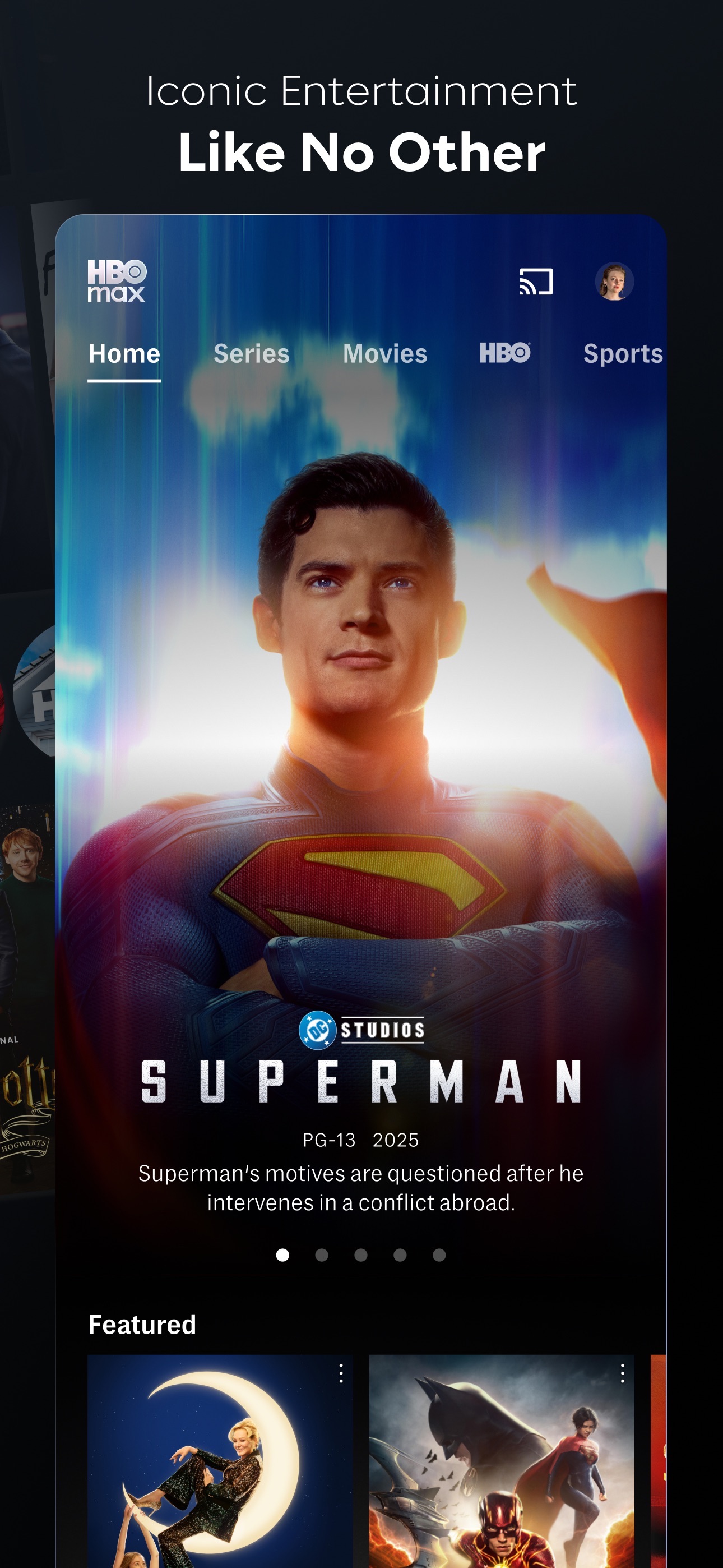 HBO Max: Stream Movies & TV iPhone screenshot 3