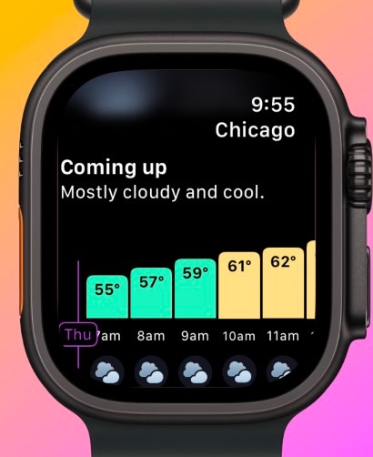 Hello Weather Apple Watch screenshot 3