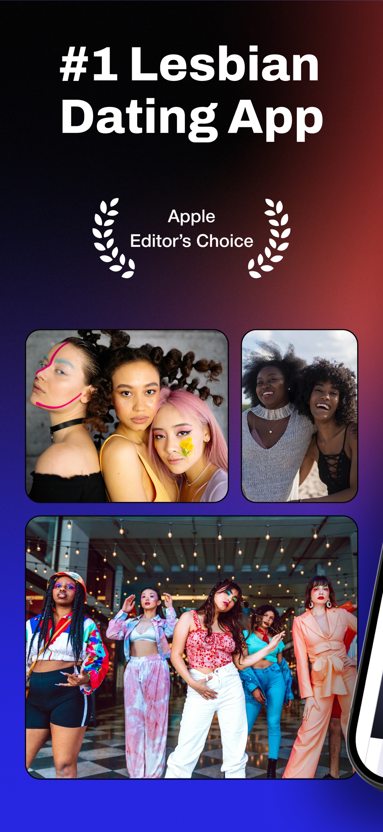 HER:Lesbian&Queer LGBTQ Dating iPhone screenshot 1