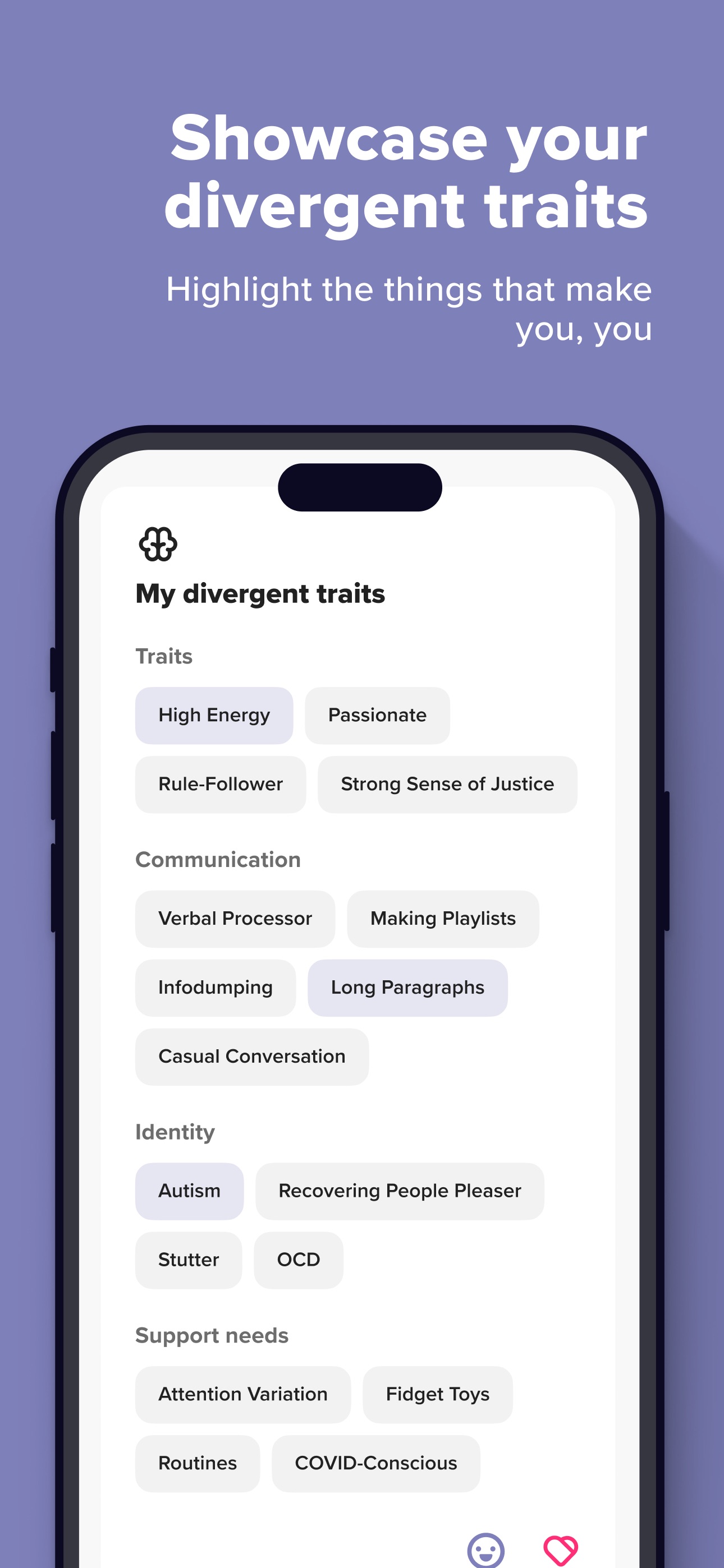 Hiki: Autism ADHD & ND Dating iPhone screenshot 6