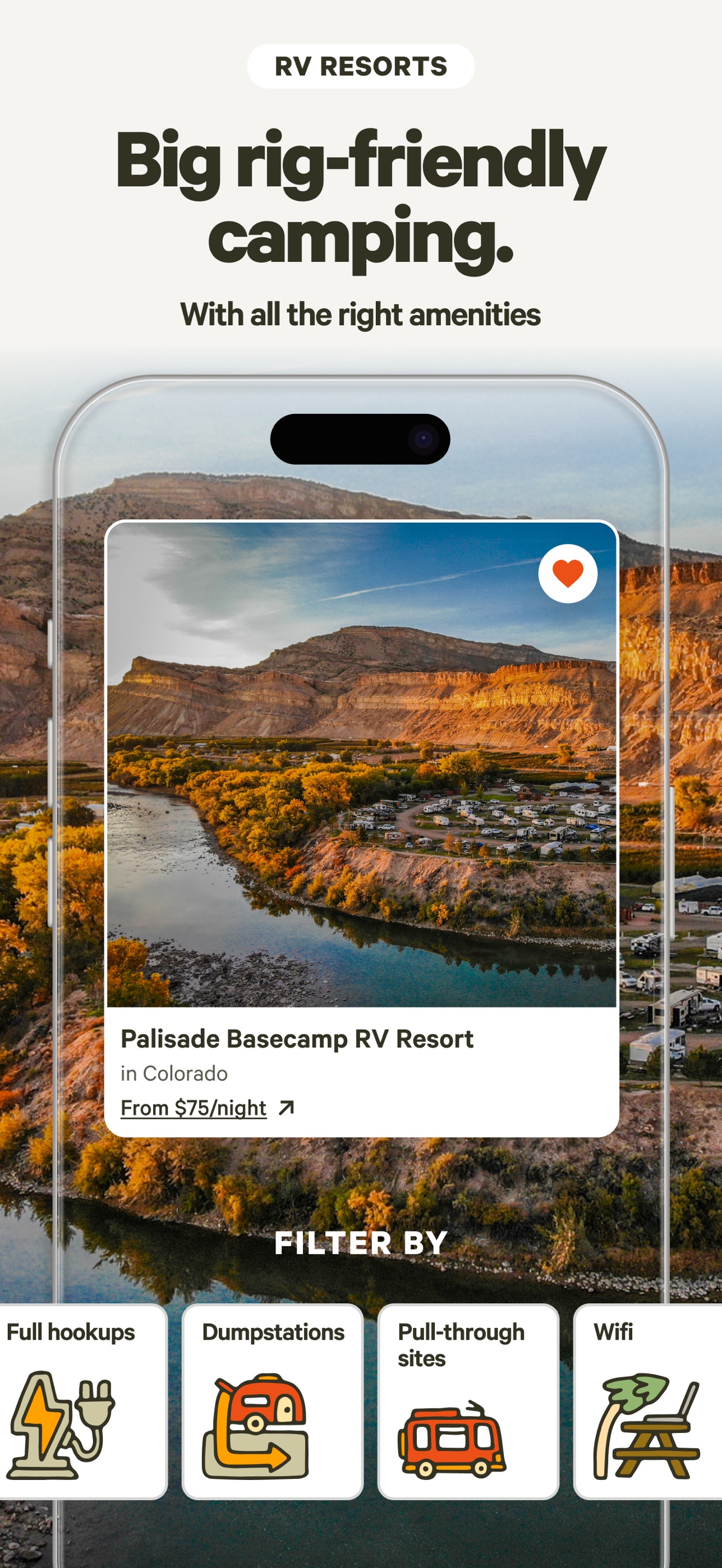 Hipcamp: Camping, RVs & Cabins iPhone screenshot 4