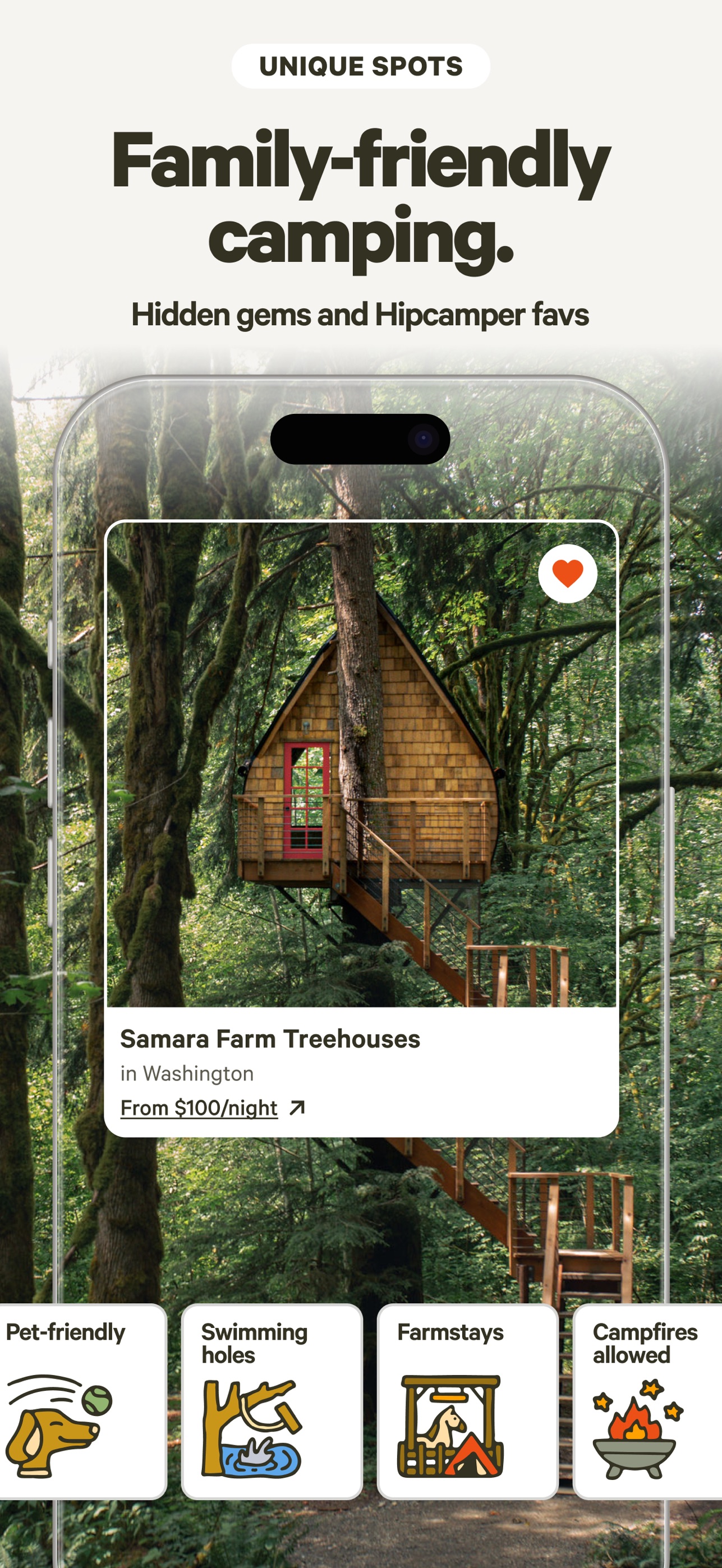 Hipcamp: Camping, RVs & Cabins iPhone screenshot 5