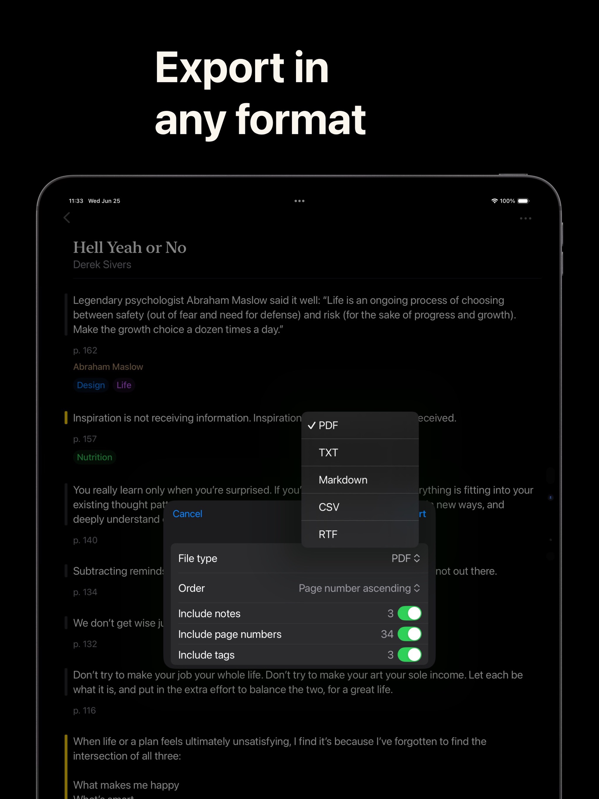 Image to text - Highlighted iPad screenshot 4