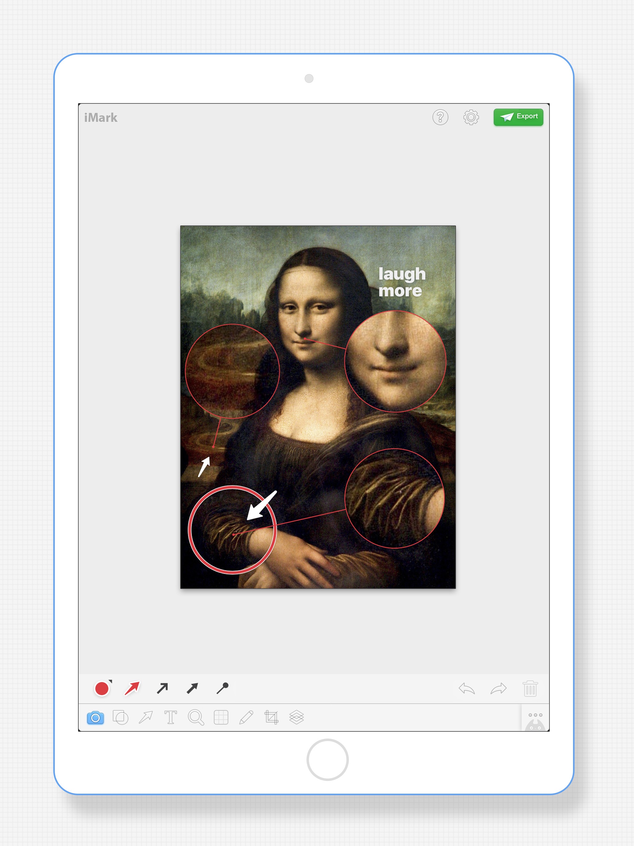 iMark · Image Annotation Tool iPad screenshot 5