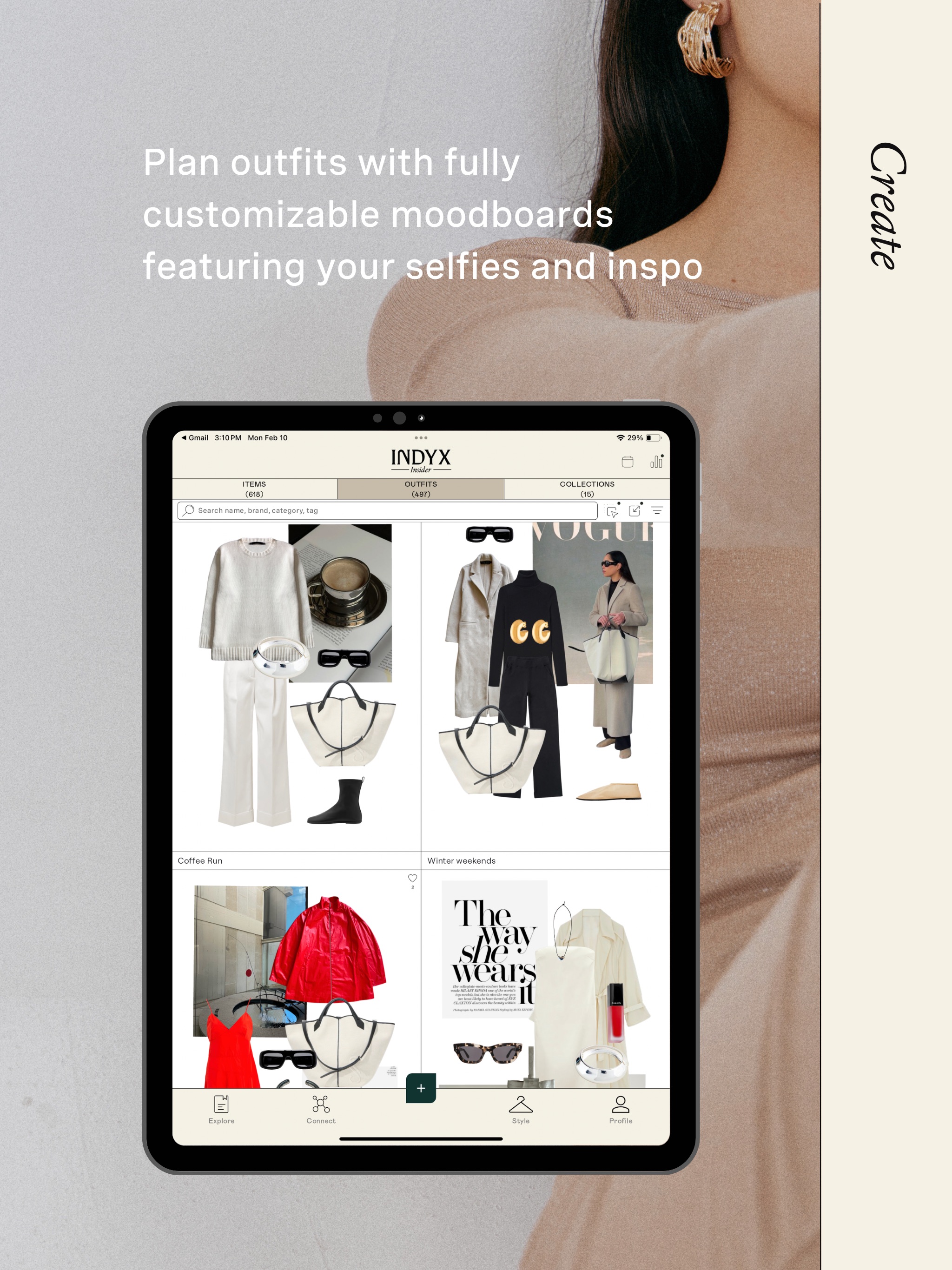Indyx: Wardrobe & Outfit App iPad screenshot 3