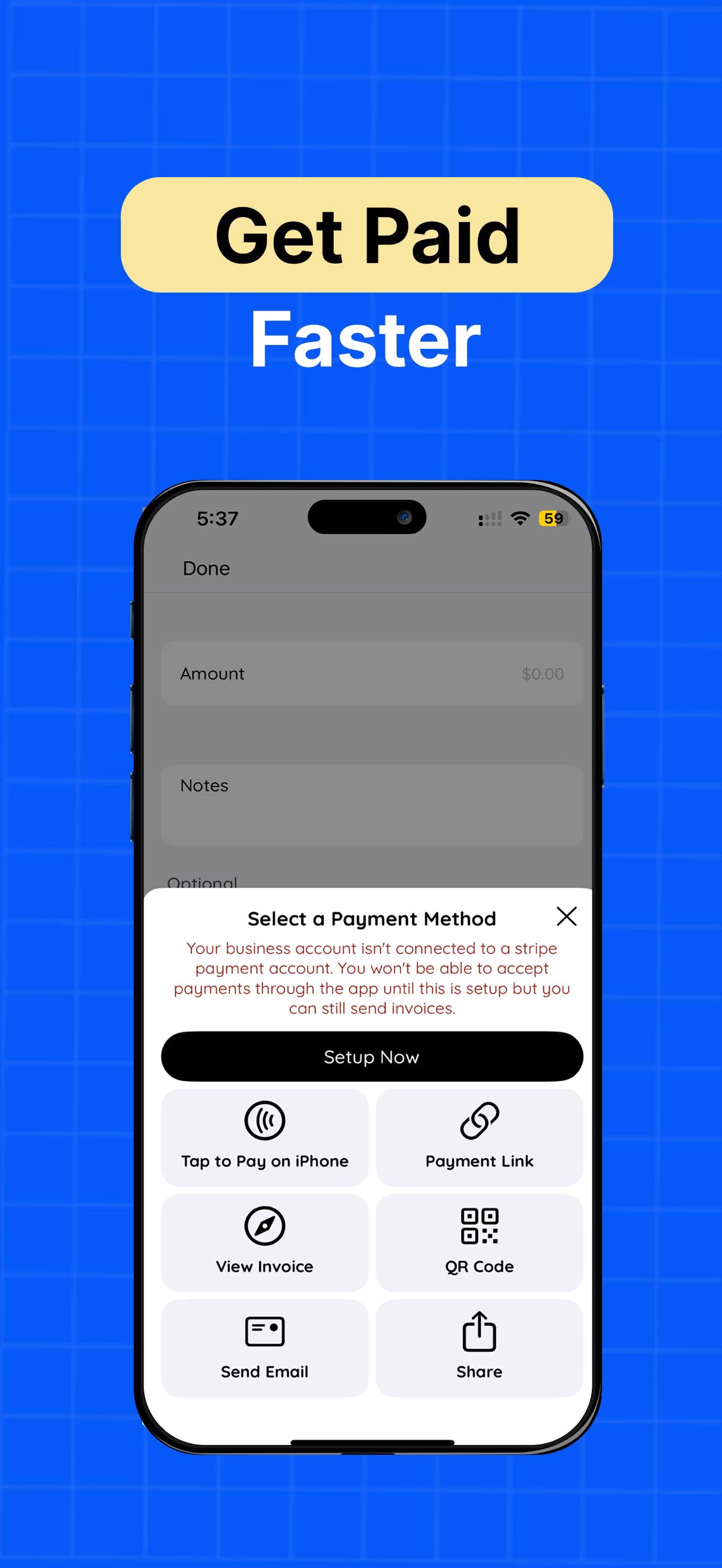 Invoice Blu : Invoice Maker iPhone screenshot 6