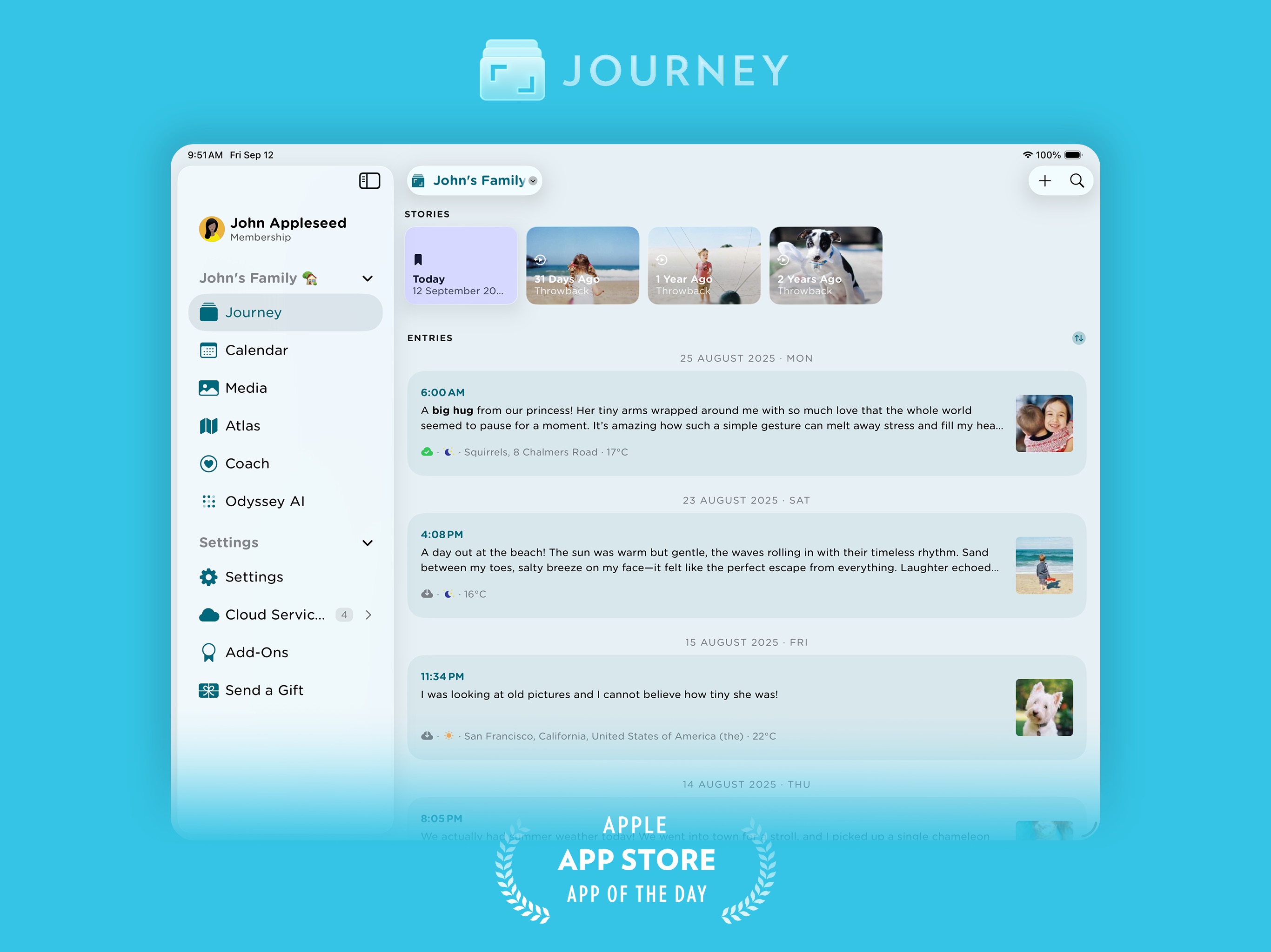 Journey iPad screenshot 2