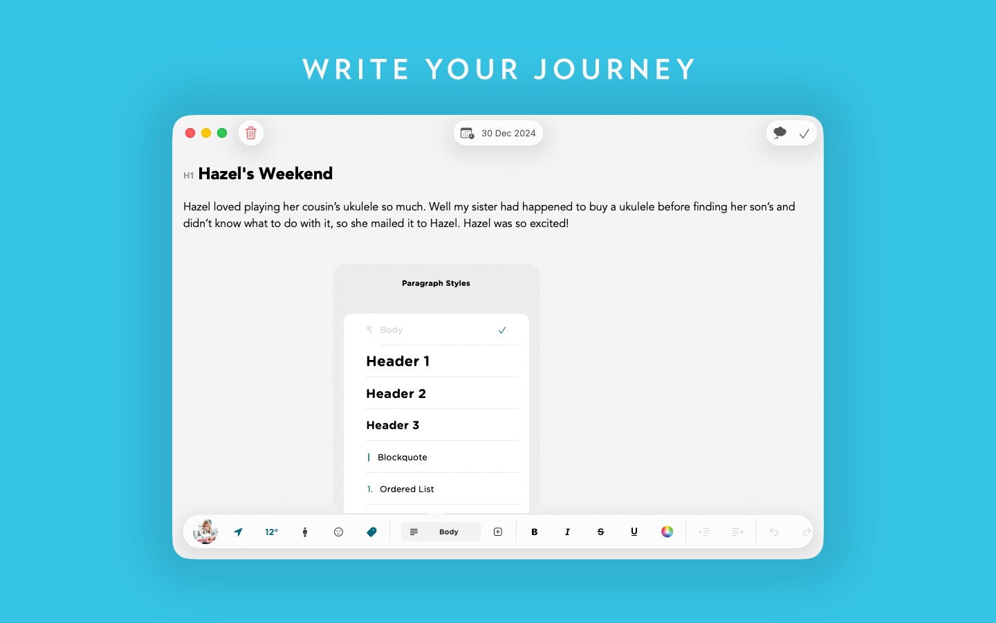 Journey Mac screenshot 3