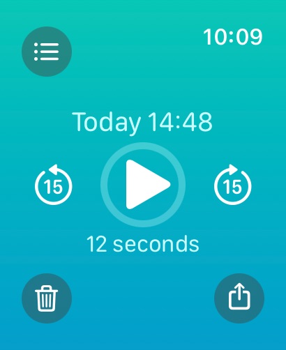 Just Press Record Apple Watch screenshot 4