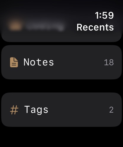 Just.txt • Plain Text Editor Apple Watch screenshot 2
