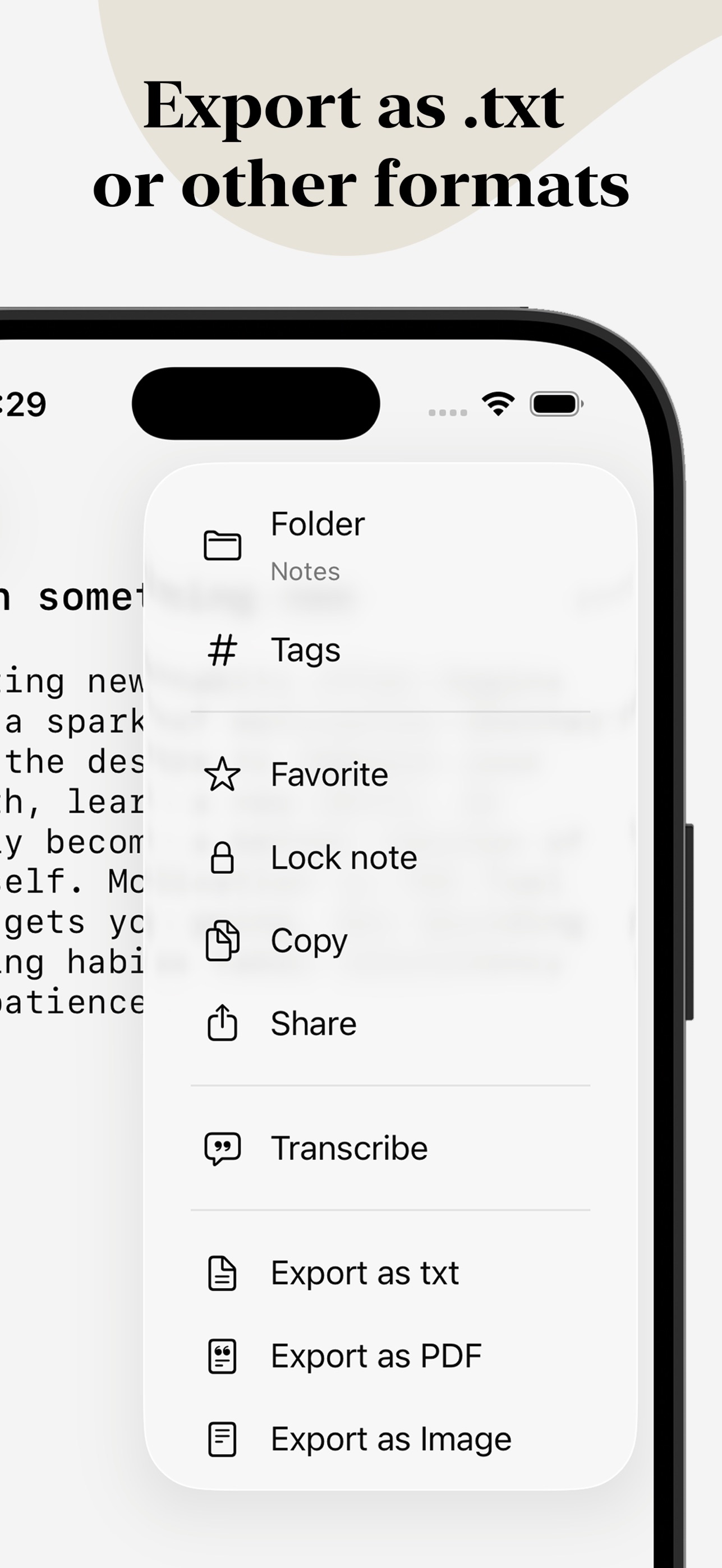 Just.txt • Plain Text Editor iPhone screenshot 5