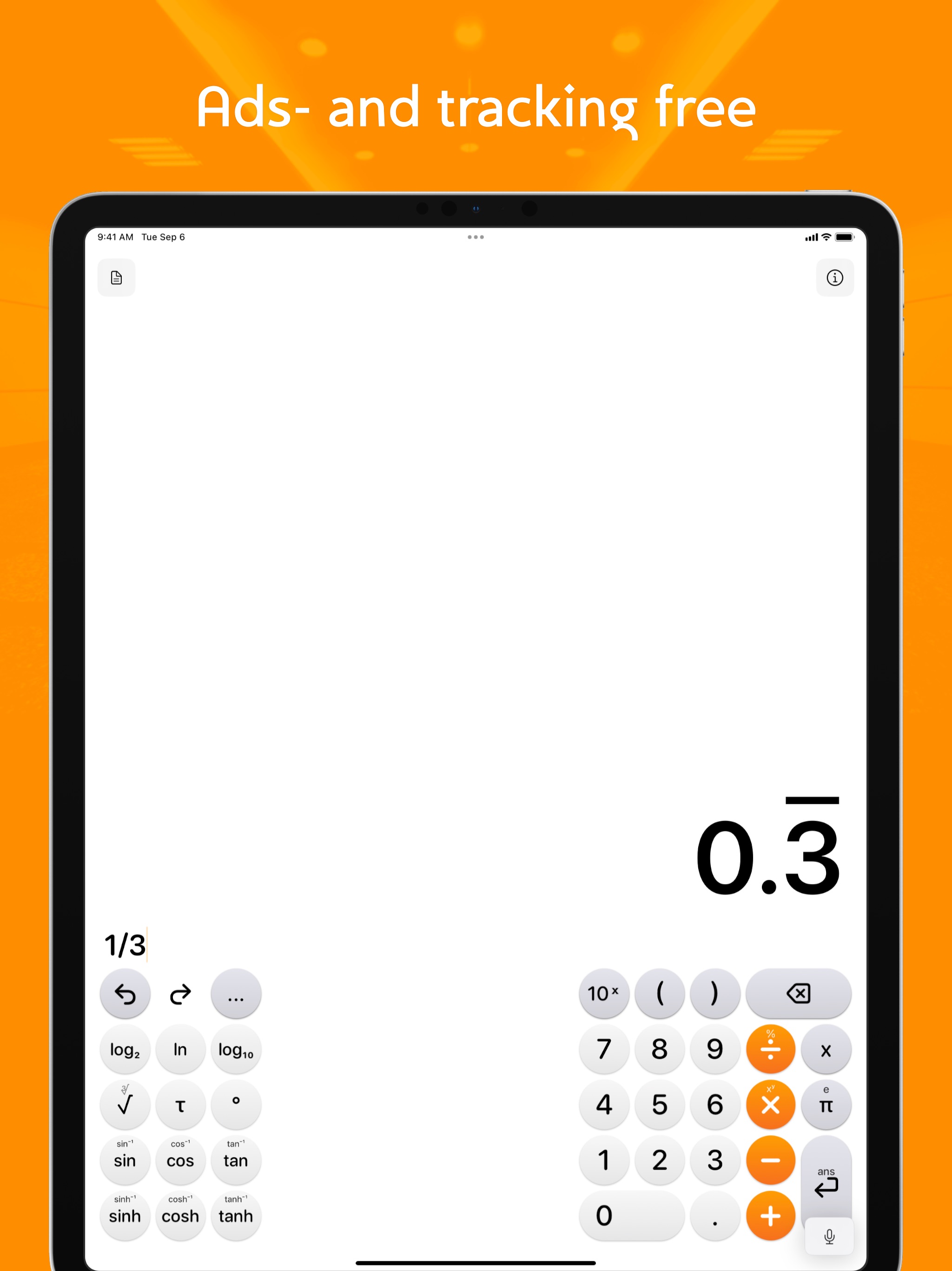 Kalkyl iPad screenshot 3