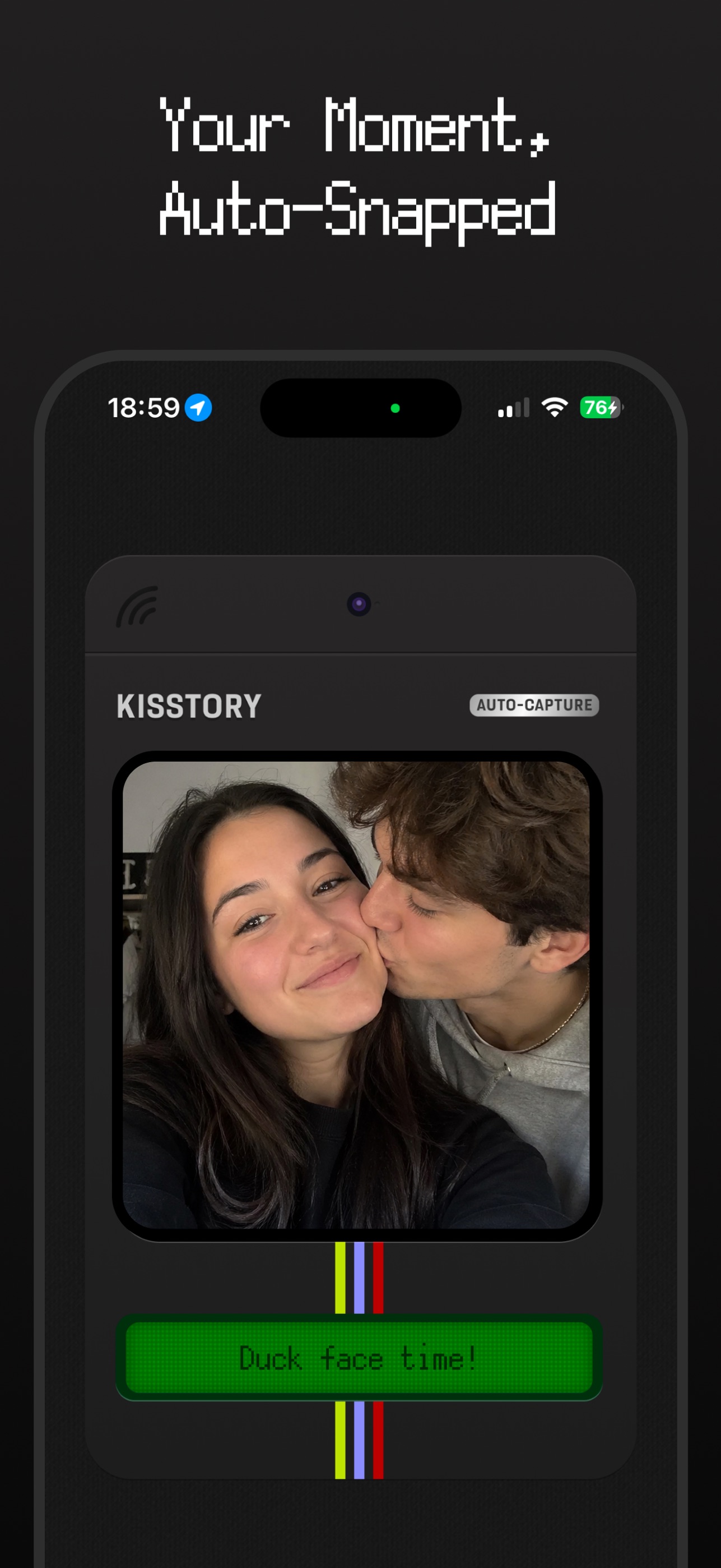 Kisstory iPhone screenshot 2