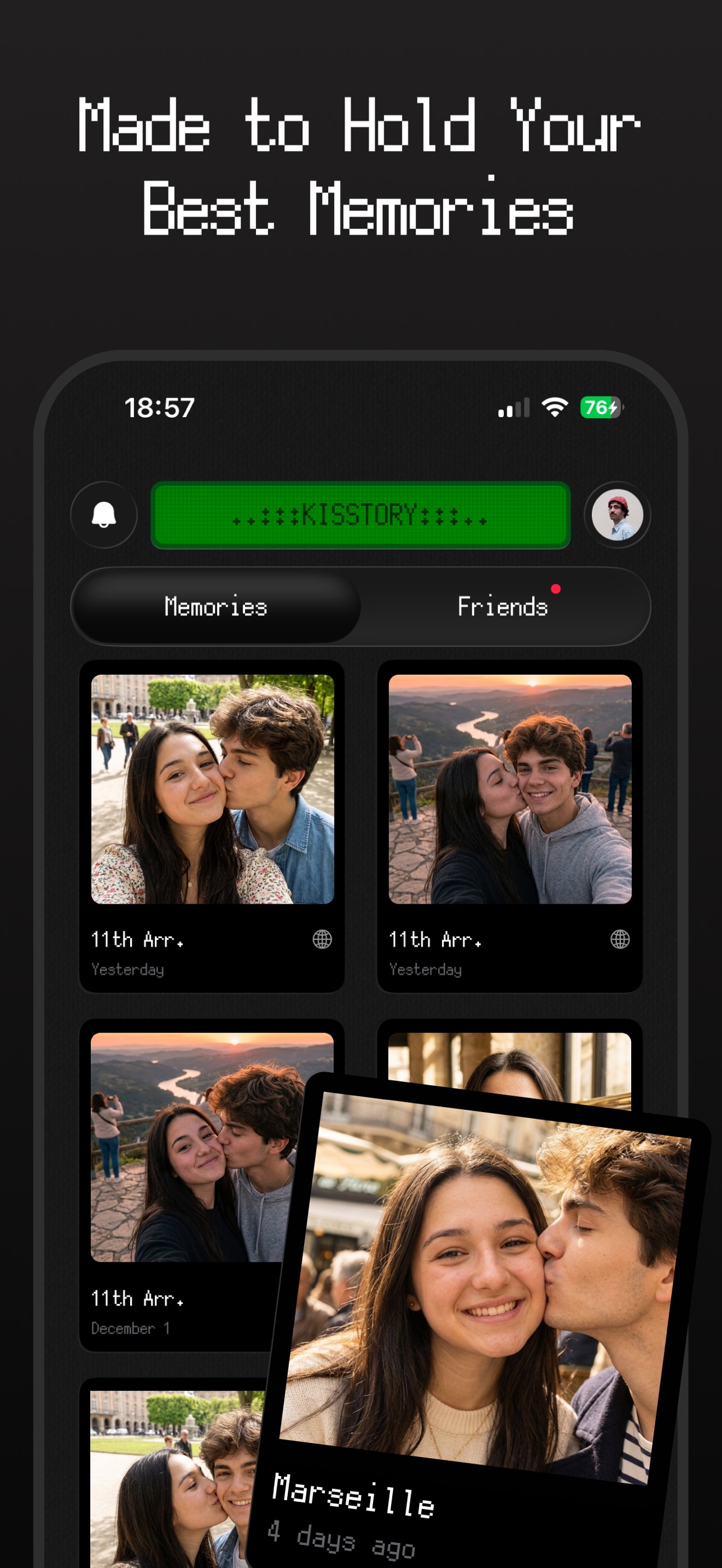 Kisstory iPhone screenshot 4