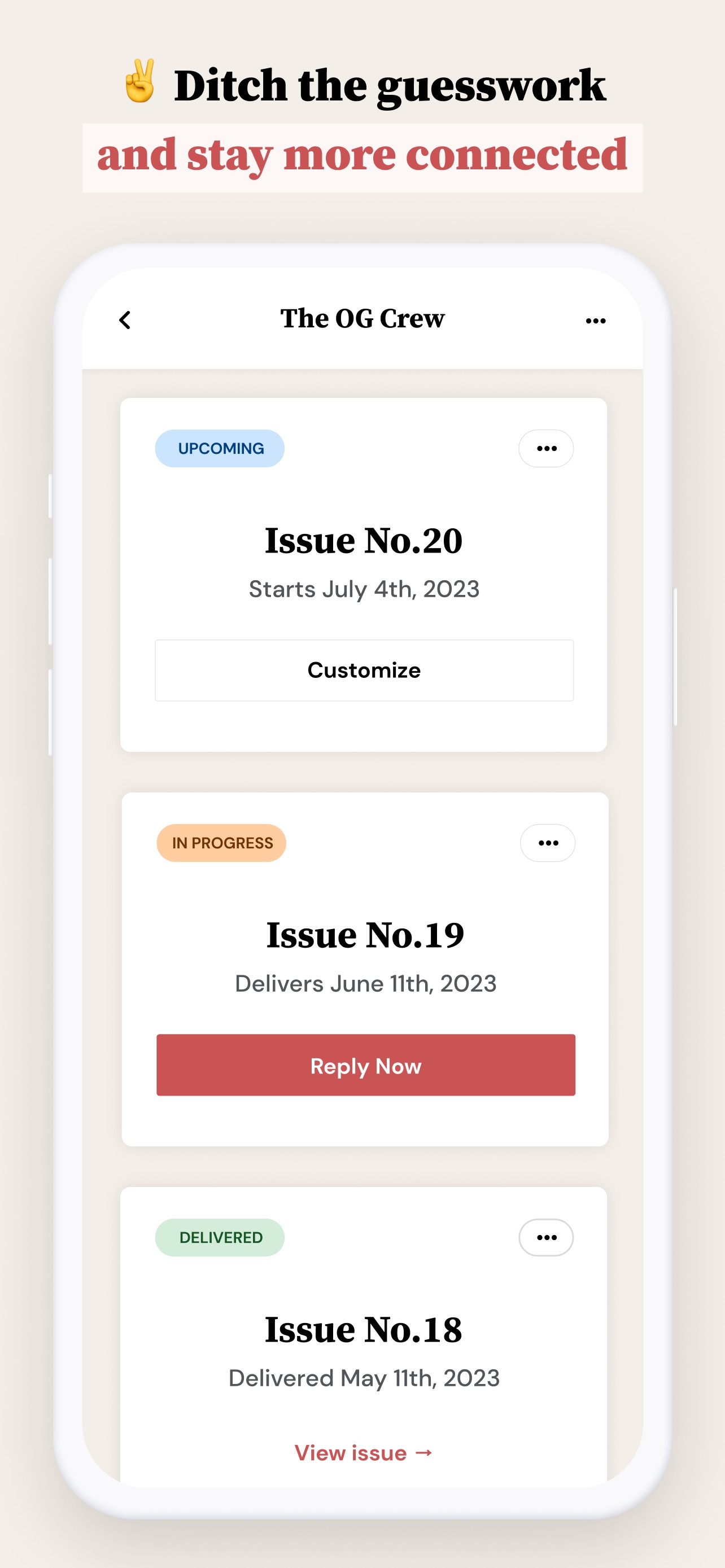 Letterloop: Group Newsletters iPhone screenshot 4
