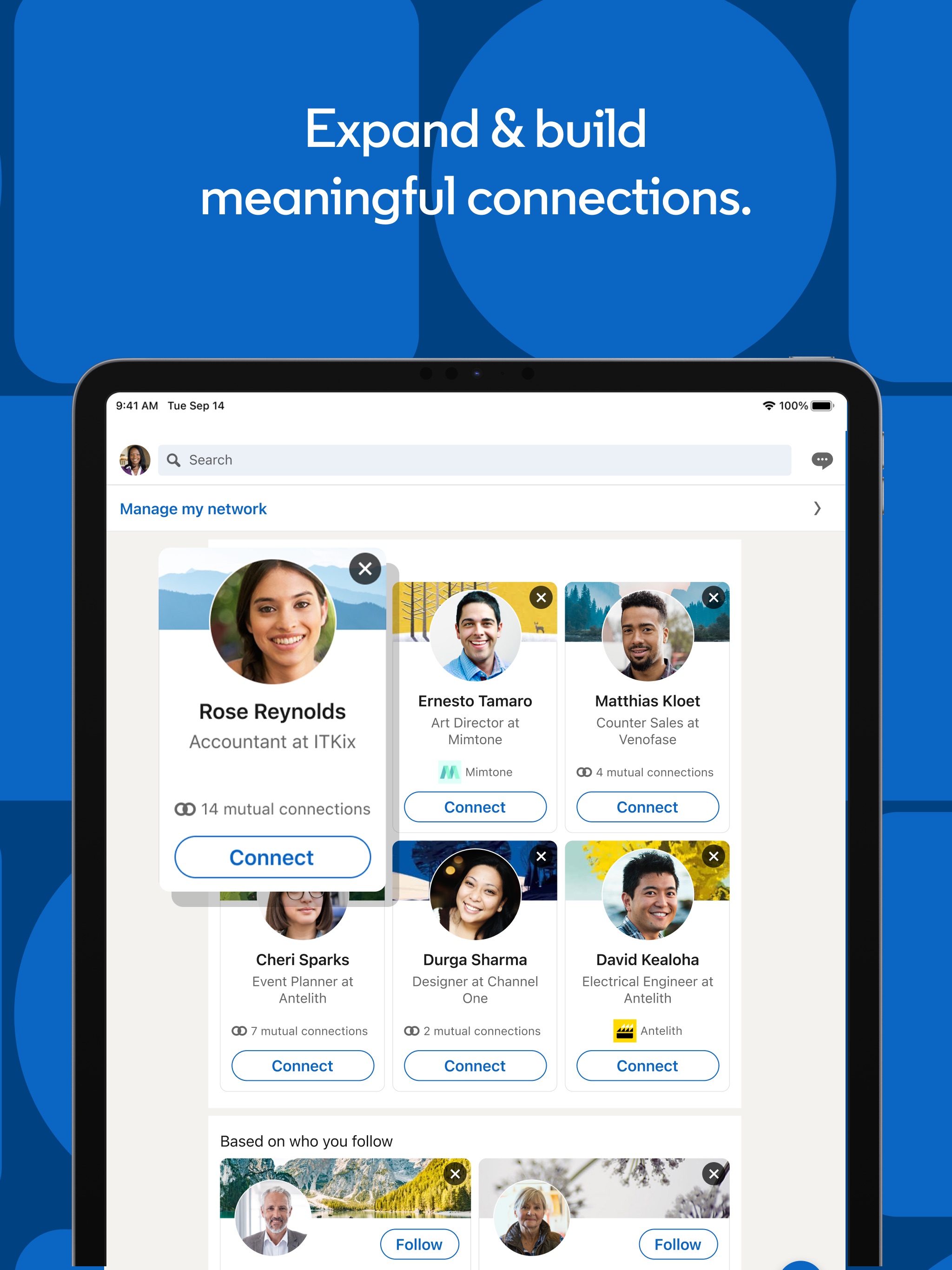 LinkedIn: Community & Network iPad screenshot 3