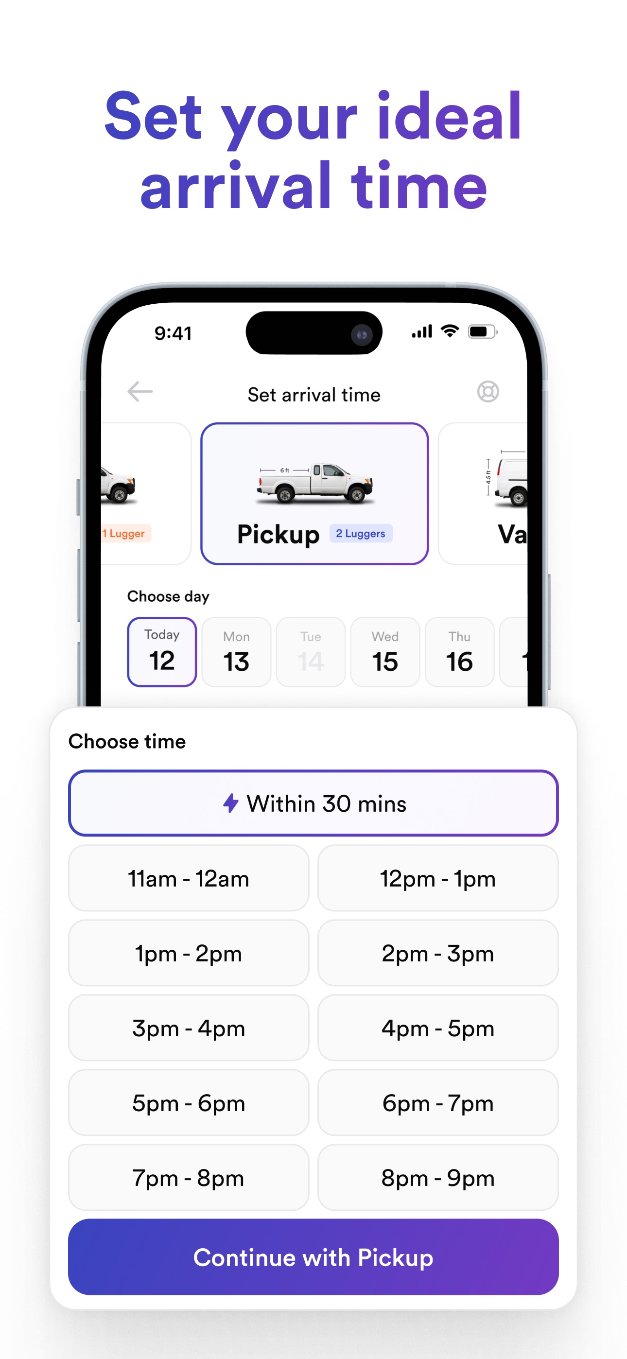 Lugg - Moving & Delivery iPhone screenshot 4