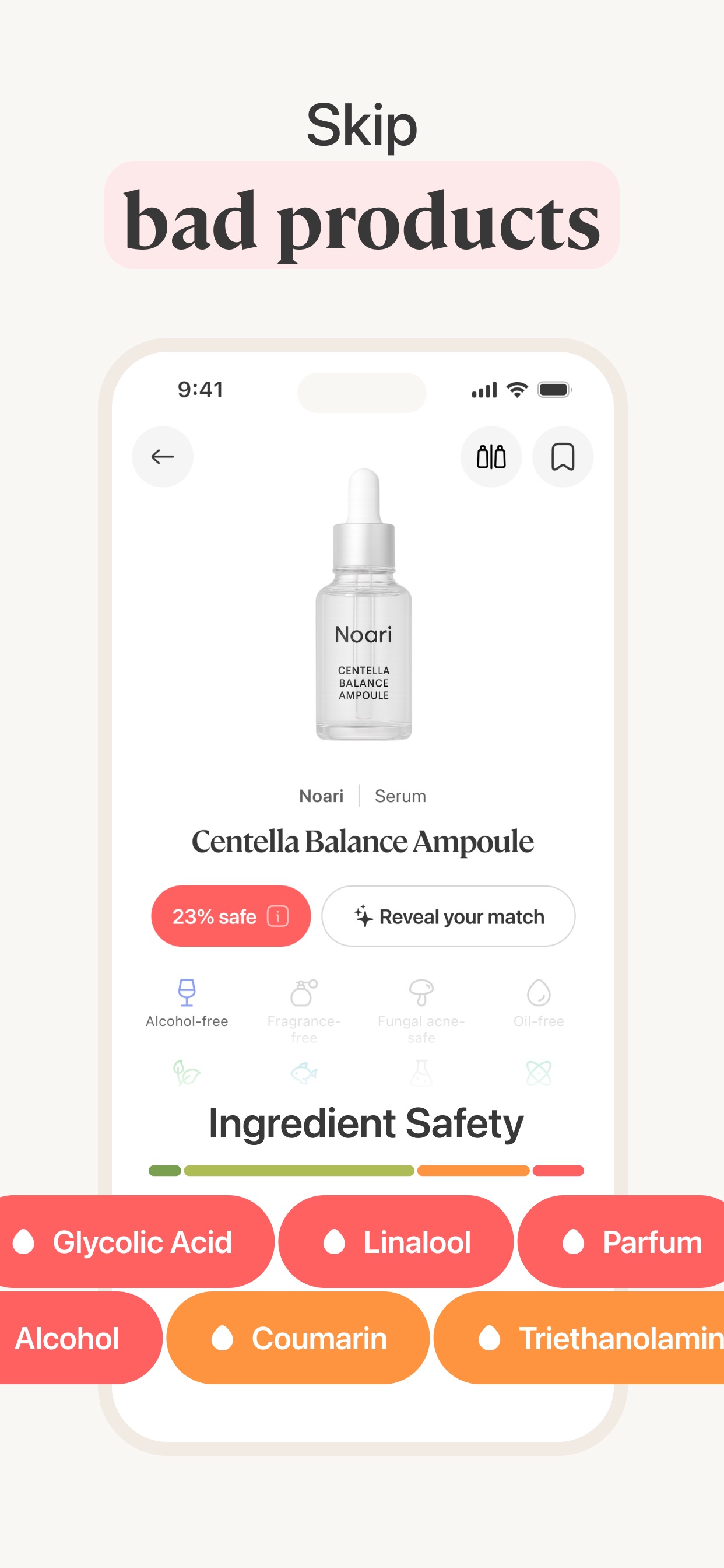 Lumi Skin:The Skincare Scanner iPhone screenshot 2