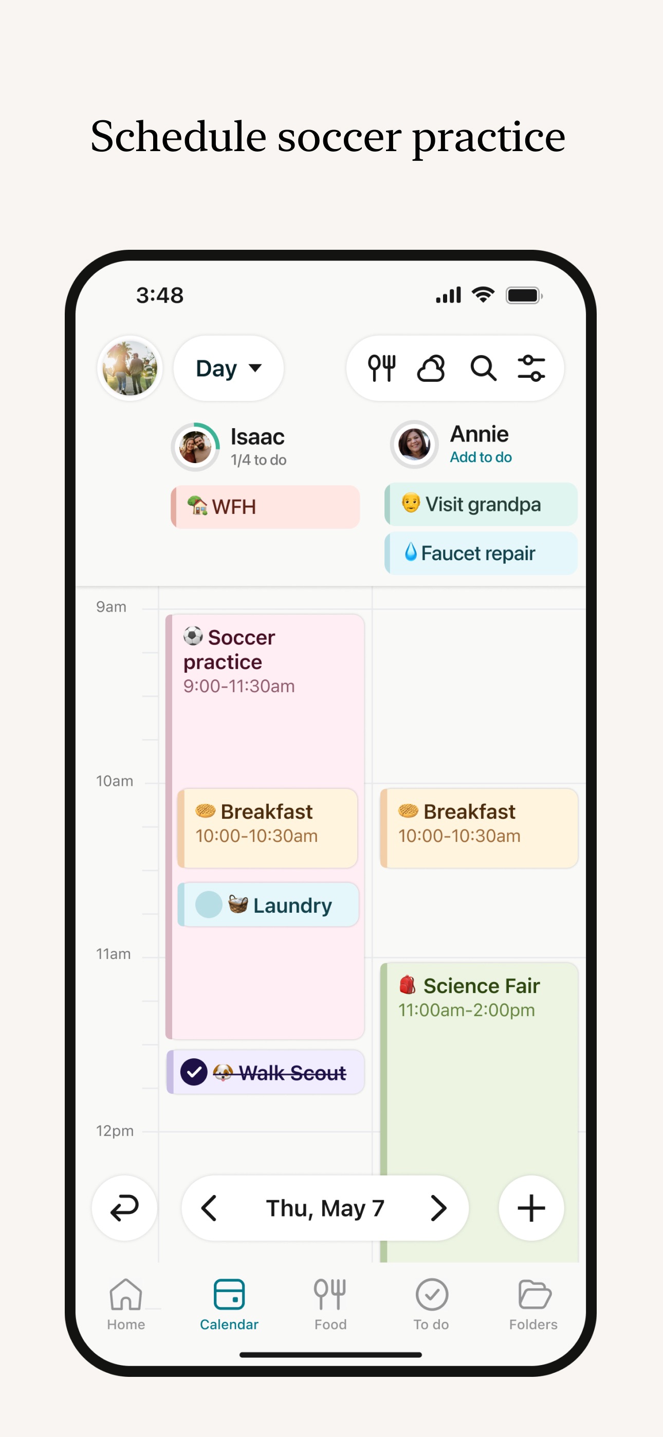 Maple Family Assistant iPhone screenshot 3