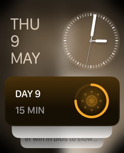 Meditate - Mindfulness app Apple Watch screenshot 4