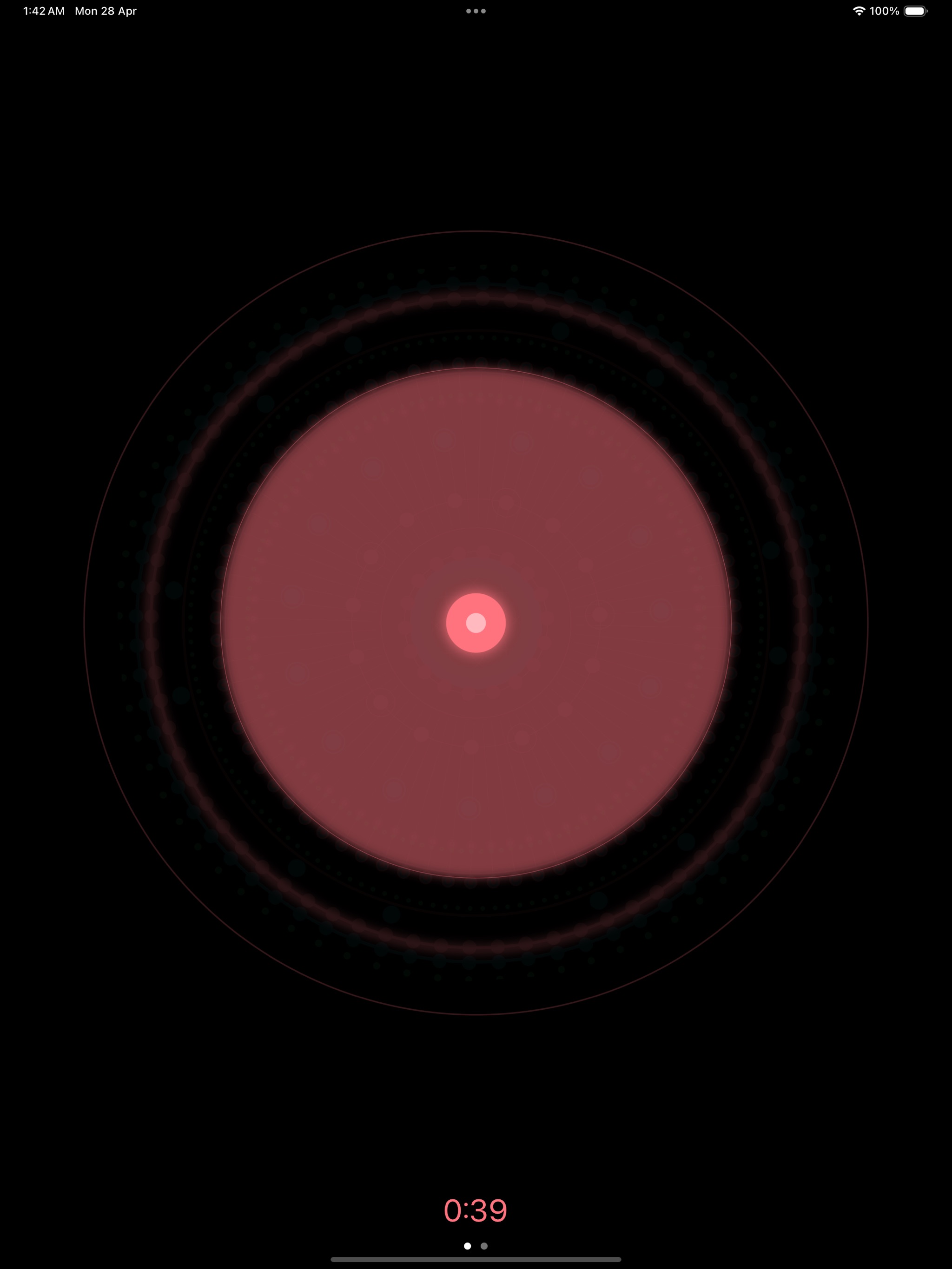 Meditate - Mindfulness app iPad screenshot 2