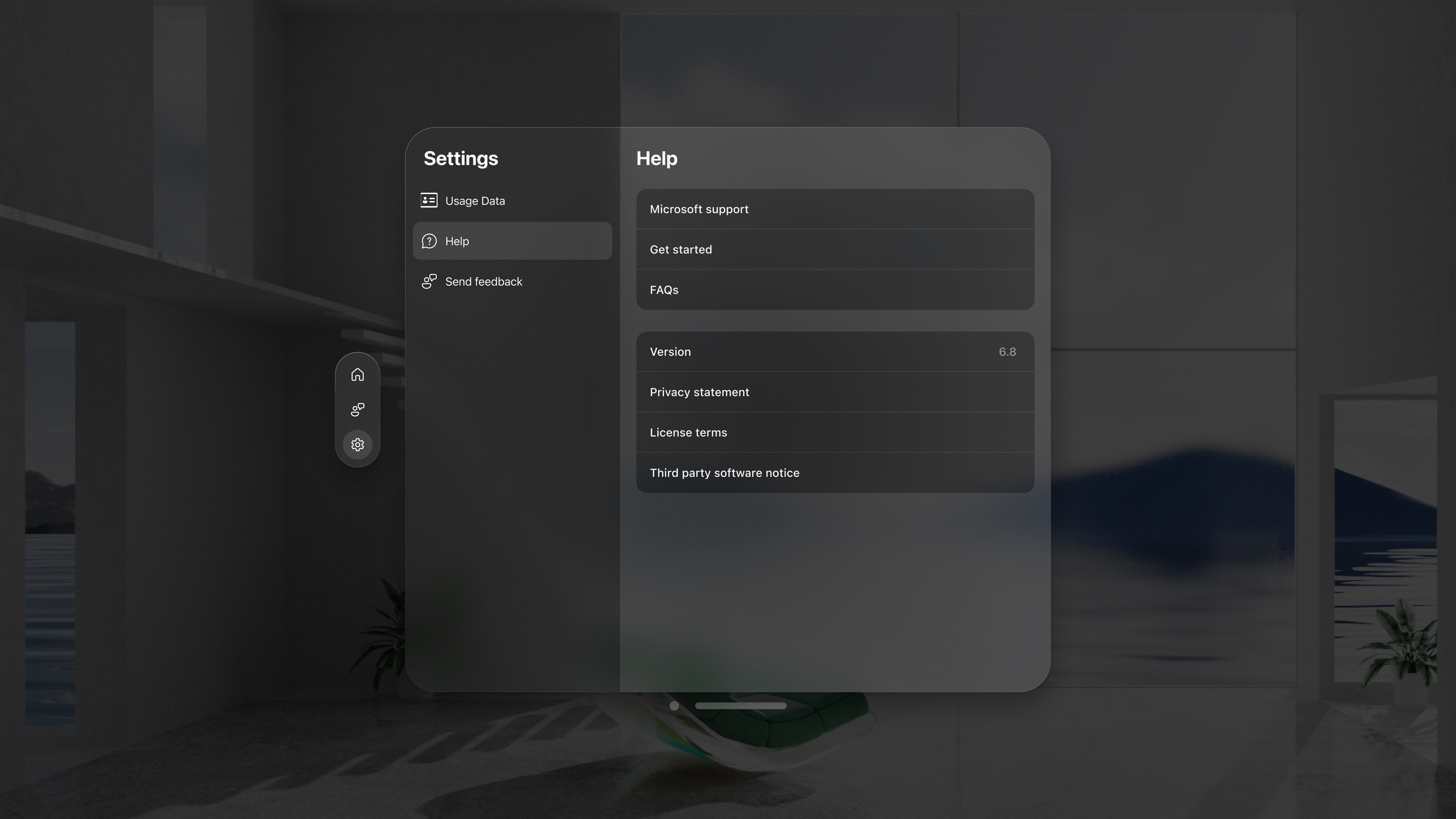 Microsoft Authenticator Apple Vision screenshot 3