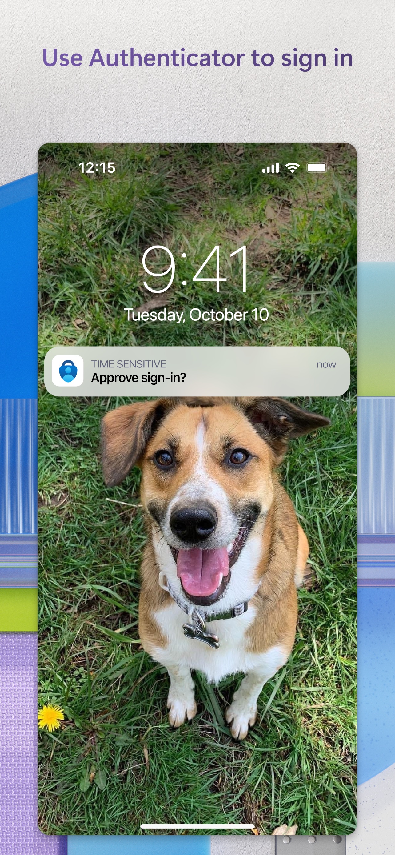 Microsoft Authenticator iPhone screenshot 3