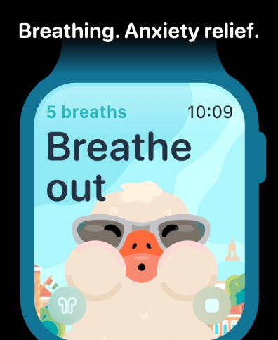 Mindllama Breathe Sleep Focus Apple Watch screenshot 2