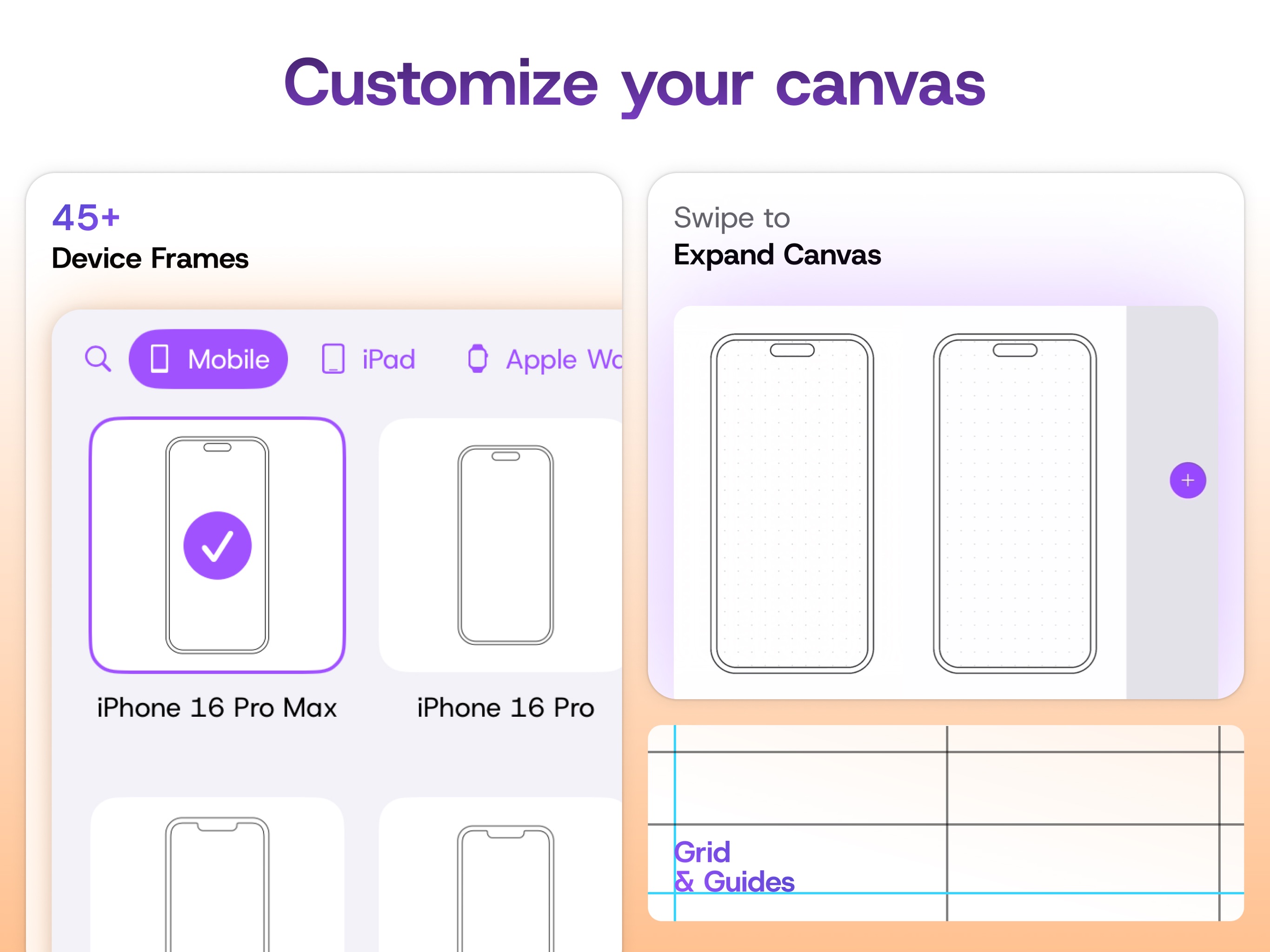 Mockup iPad screenshot 3