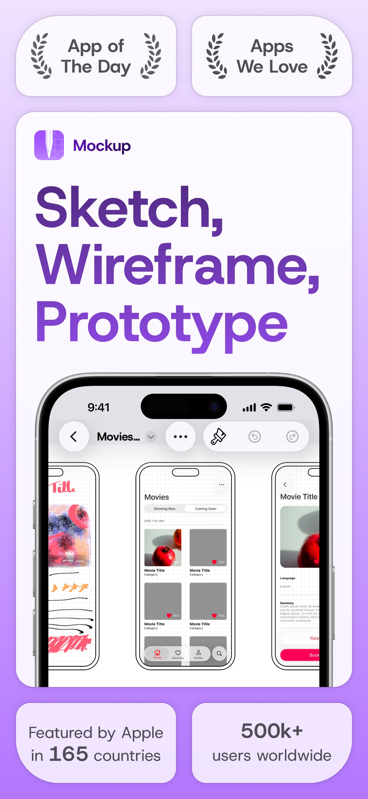 Mockup iPhone screenshot 2